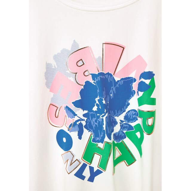 Cecil T-Shirt, Rundhalsausschnitt für kaufen | BAUR