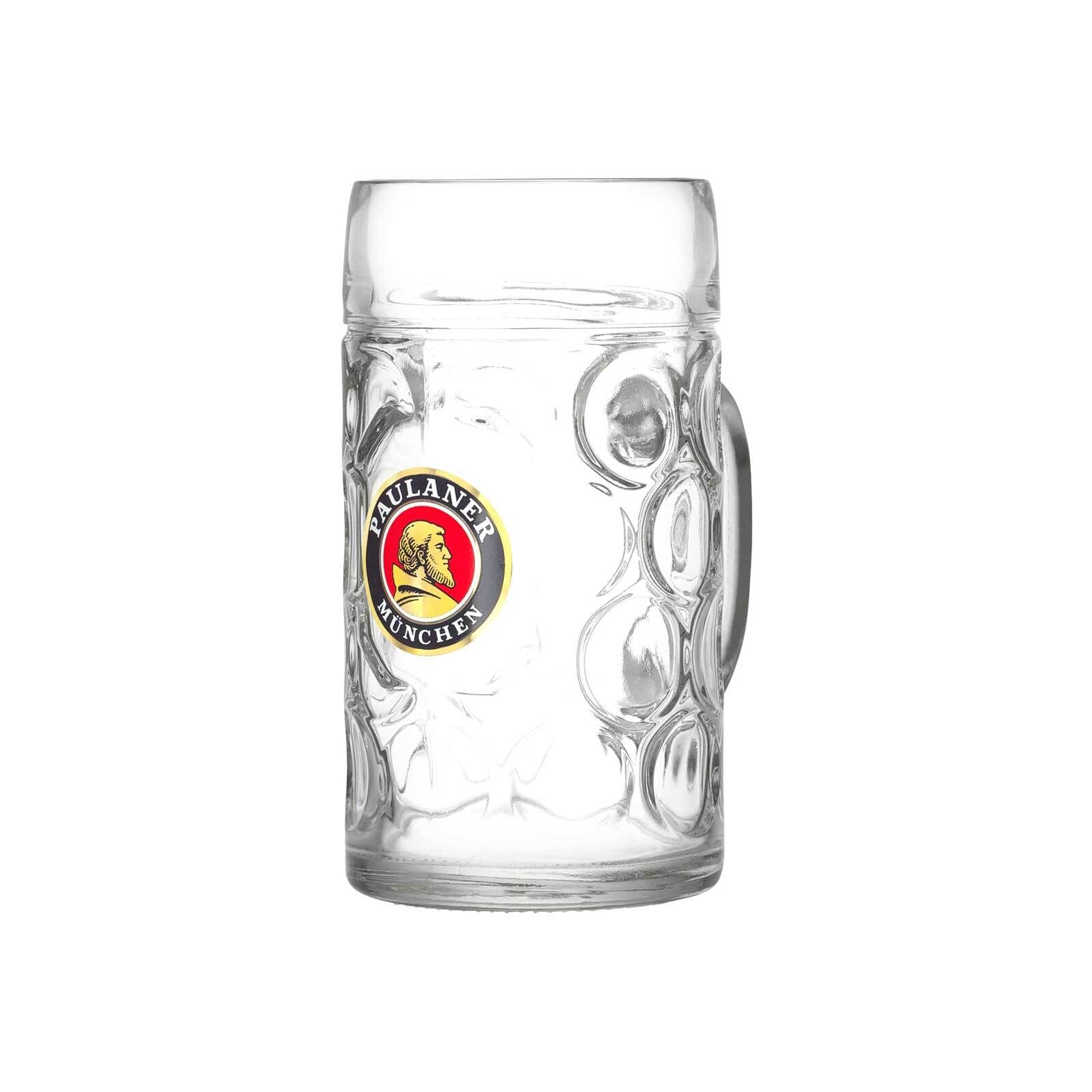Ritzenhoff & Breker Bierkrug »Bierkrug Paulaner 1000 ml 6er Set transparent«