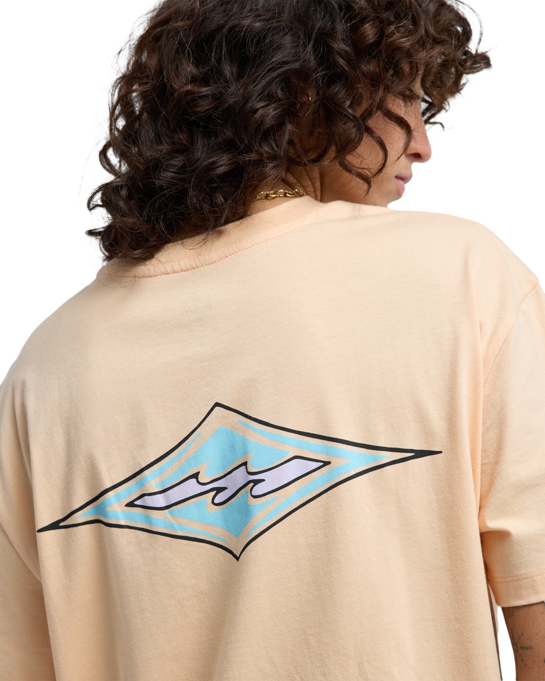 Billabong Heritage Baker T-Shirt Soft Peach M 6