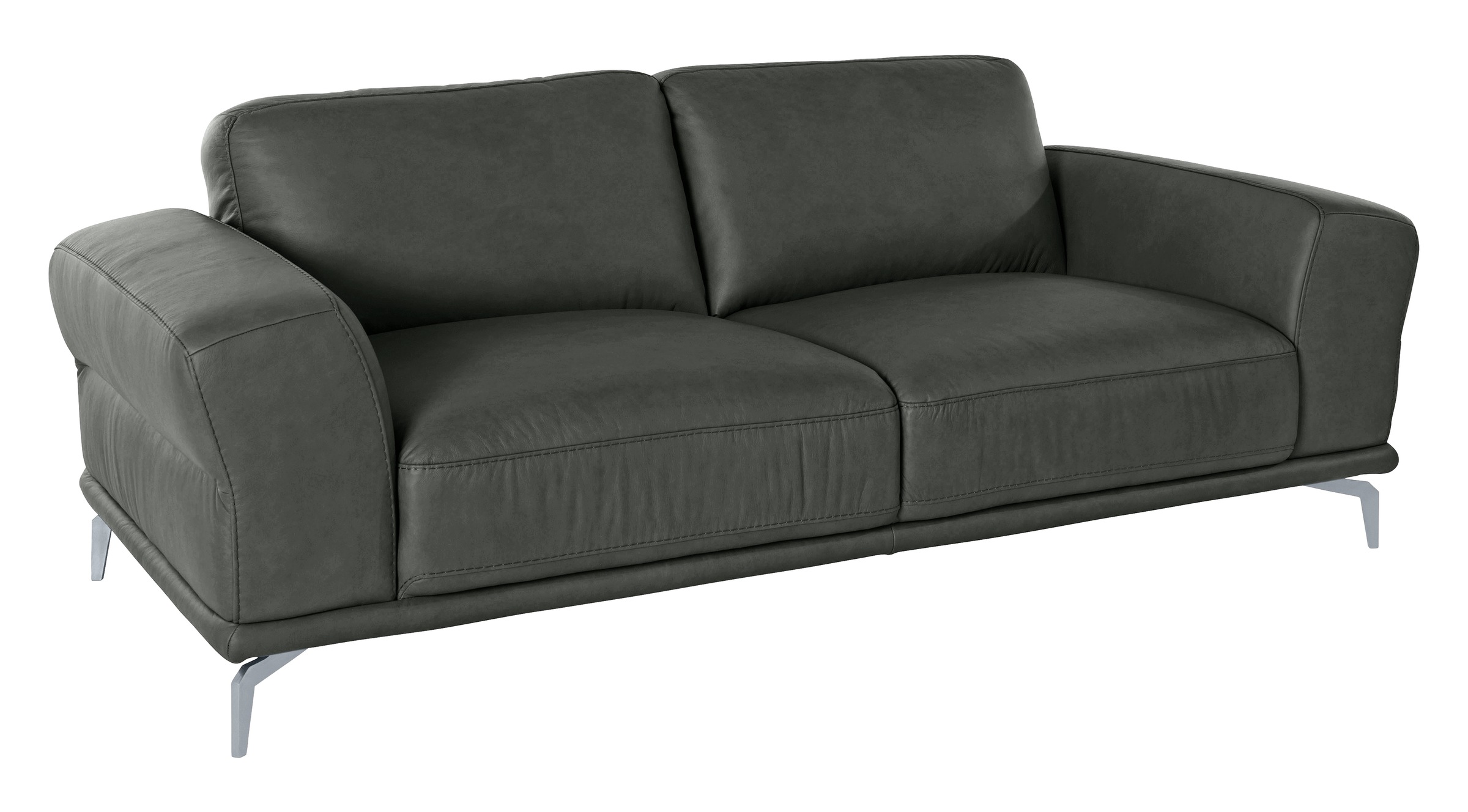 W.SCHILLIG 2,5-Sitzer »montanaa«, mit Metallfüßen in Silber matt, Breite 212 cm