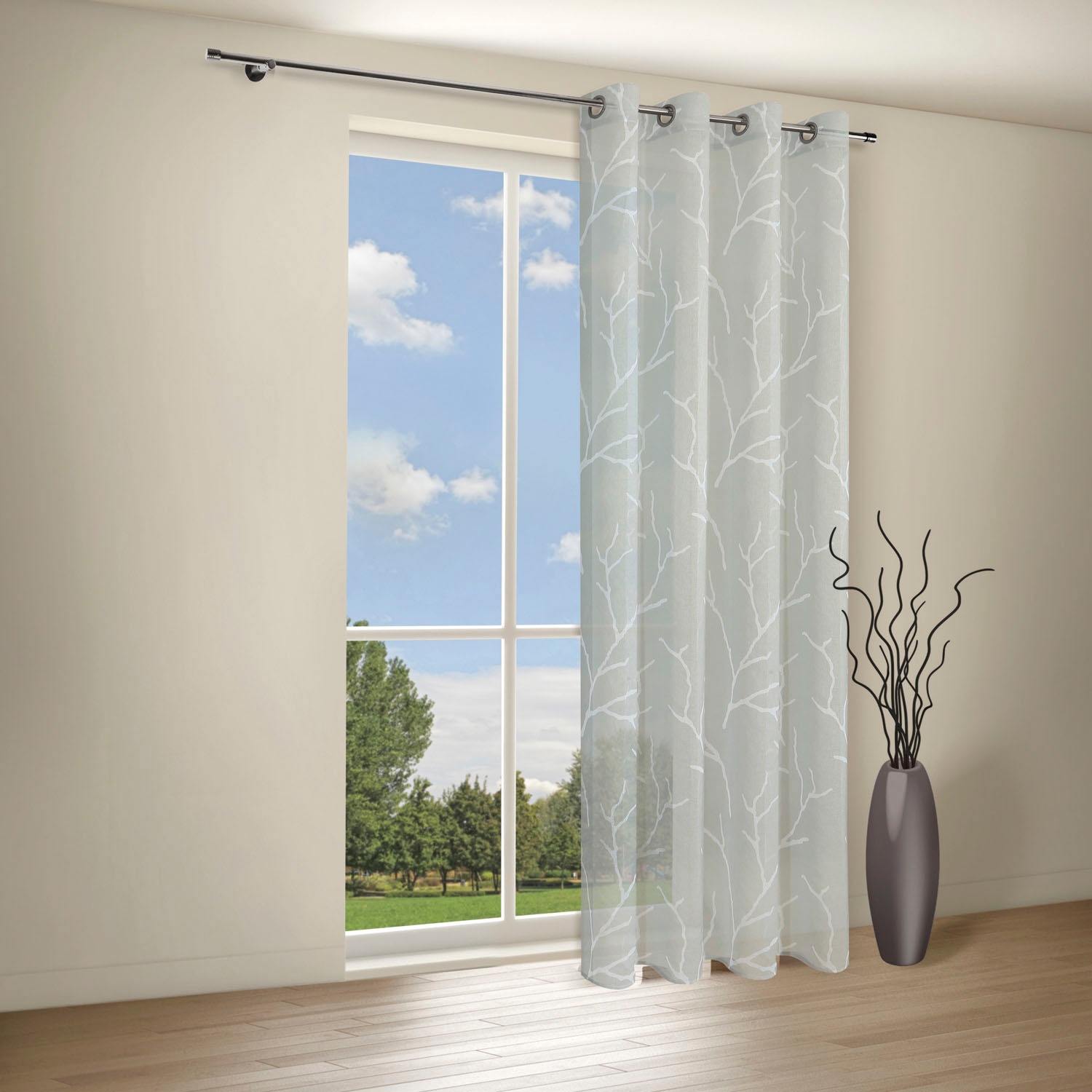 Gerster "Ilana" Ösen 1 Stk. tlg. Moderner Ösenschal günstig online kaufen