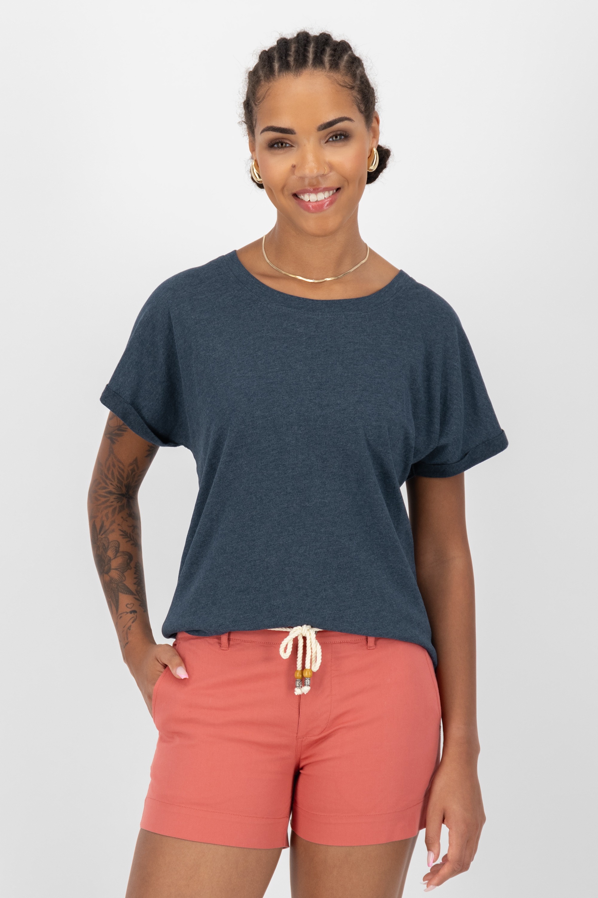 Alife & Kickin Rundhalsshirt »Damen MalaikaAK A«