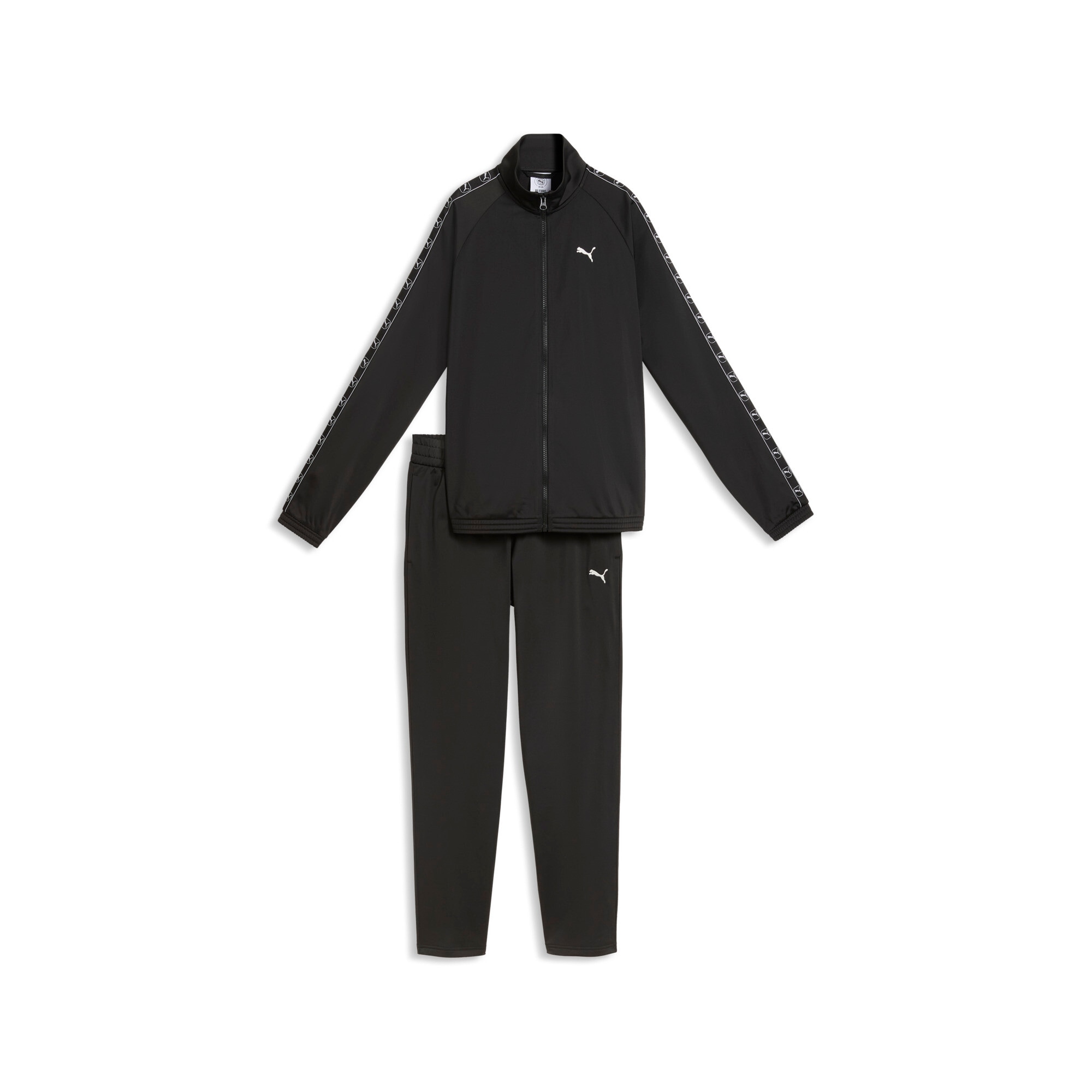 PUMA Trainingsanzug »POLY STANDARD SUIT OP« 2 zweiteiliges Set, mit Knopfleiste, unifarben, aus Polyester