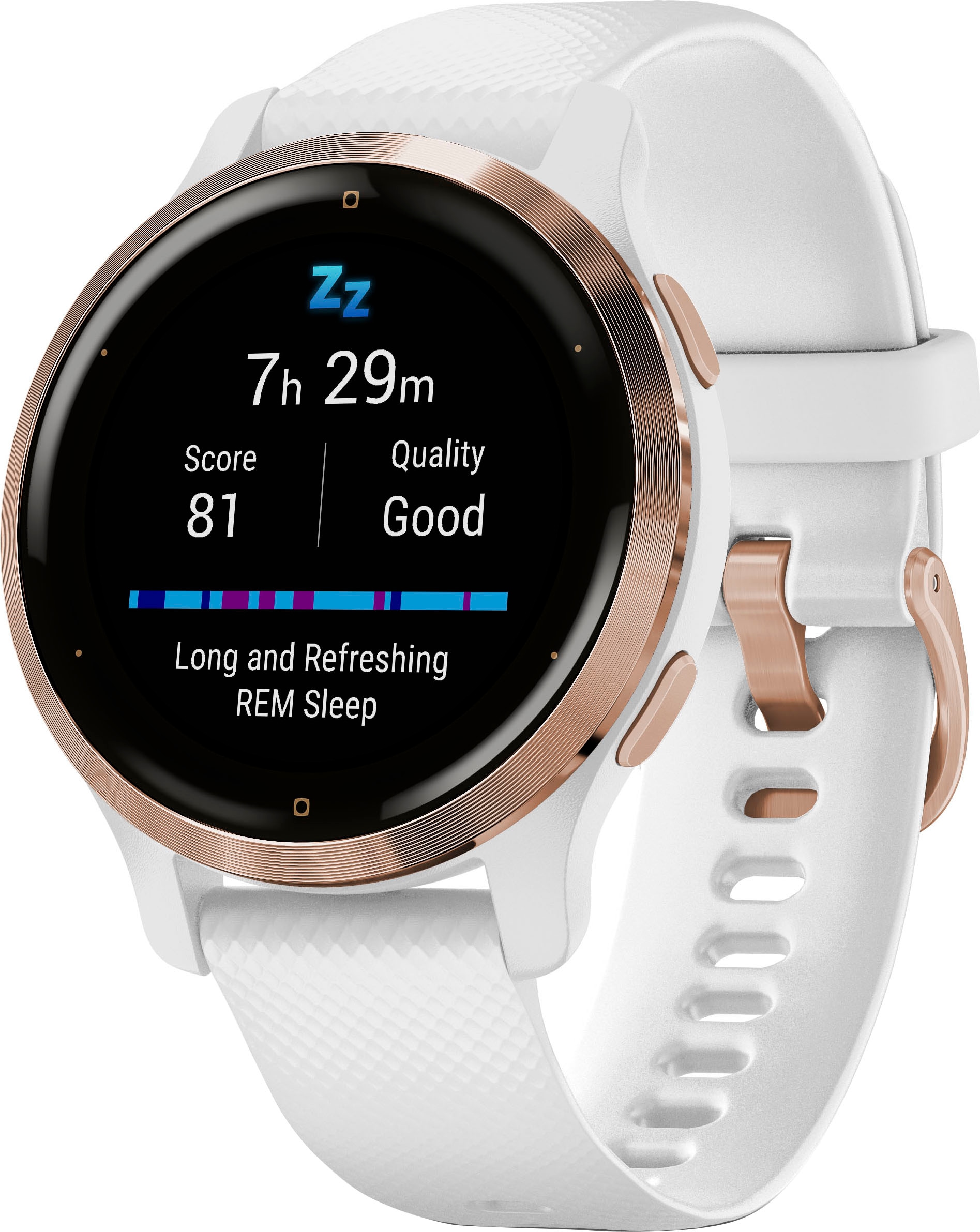 Garmin Smartwatch »Venu 2S«, (2,8 cm / 1,1 Zoll), 8 GB, 25 vorinstallierten Sport-Apps)