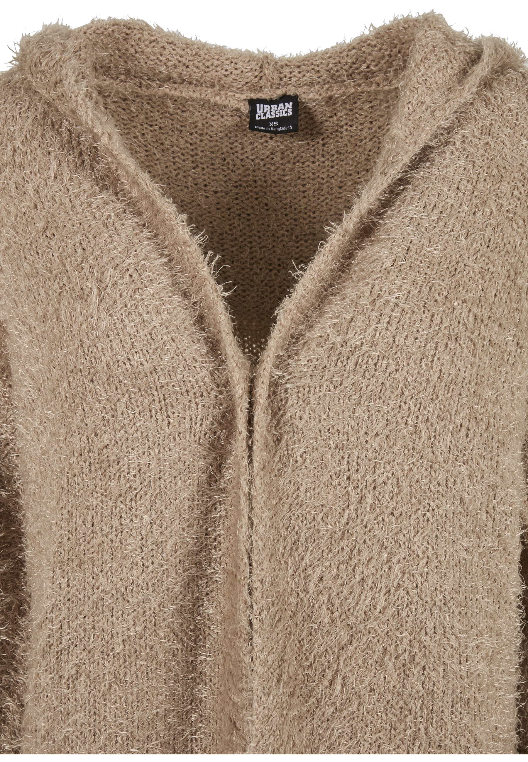 Urban Classics Veste Hooded Feather-big marron 4XL Femme 2
