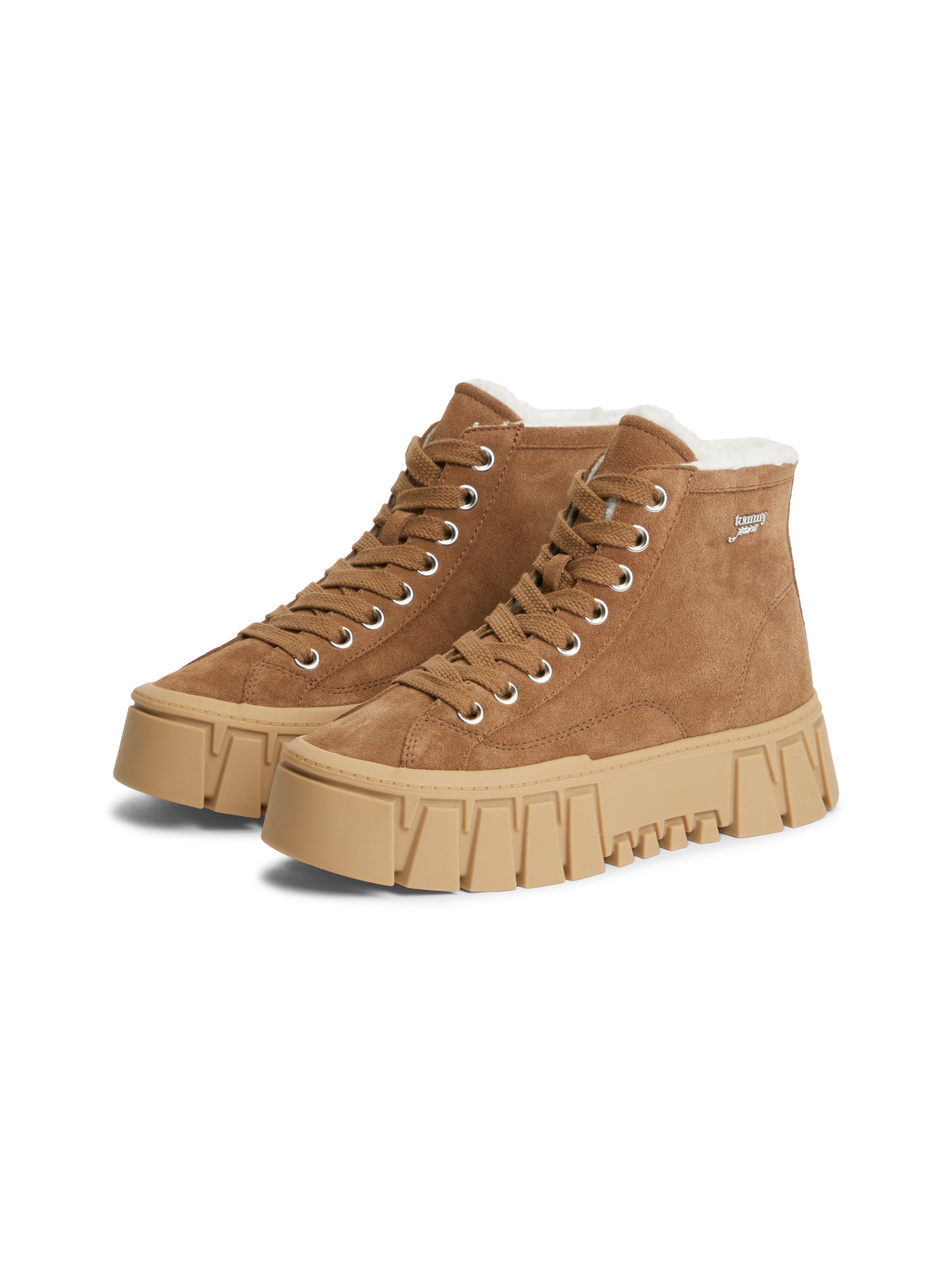 Tommy Jeans "TJW PLATFORM SNEAKER MC WL" Plateauboots mit seitlichem Schmucklogo
