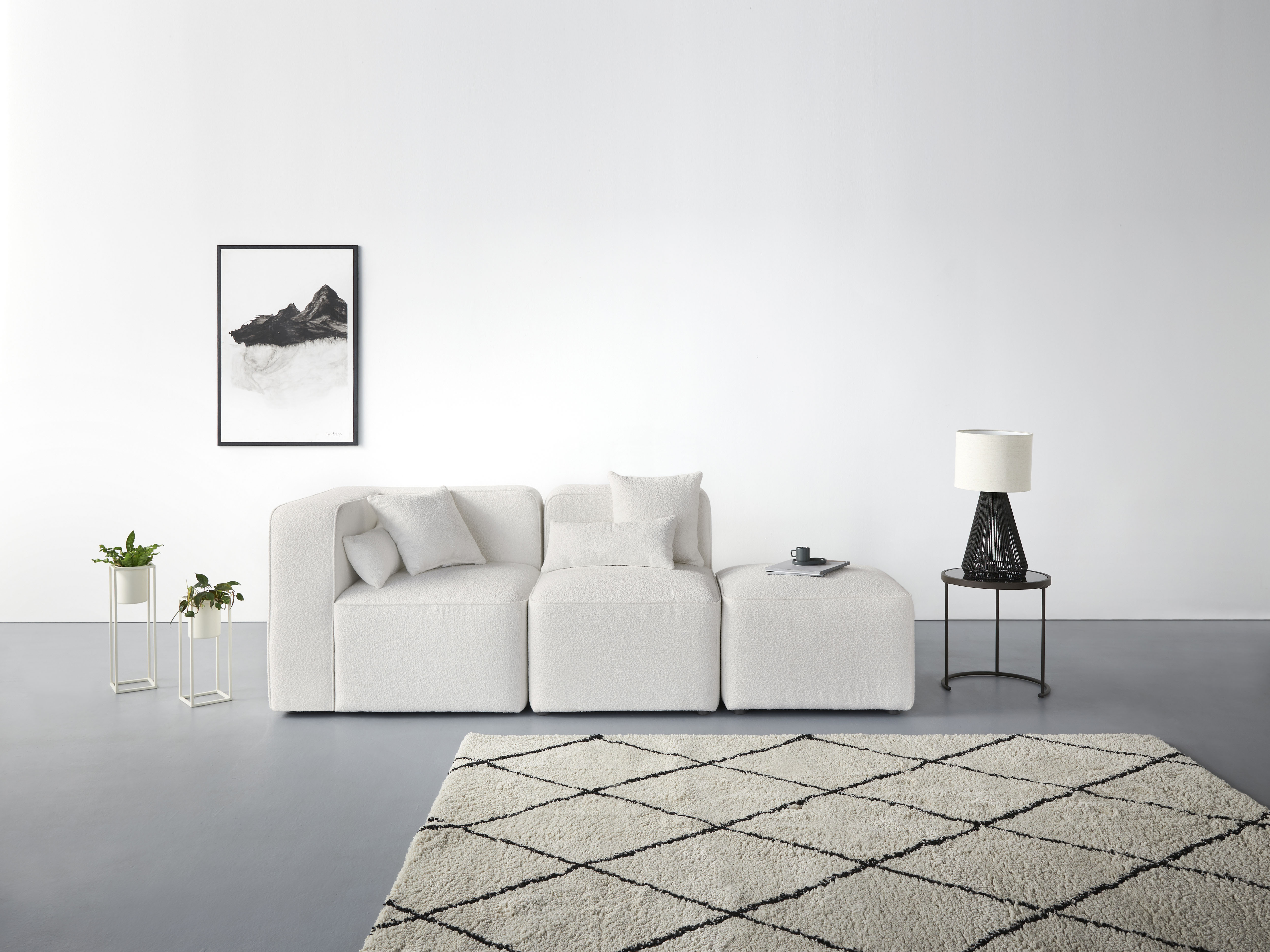 Home affaire 3-Sitzer "Sundstrup" Modulserie, individuelle Zusammenstellung
