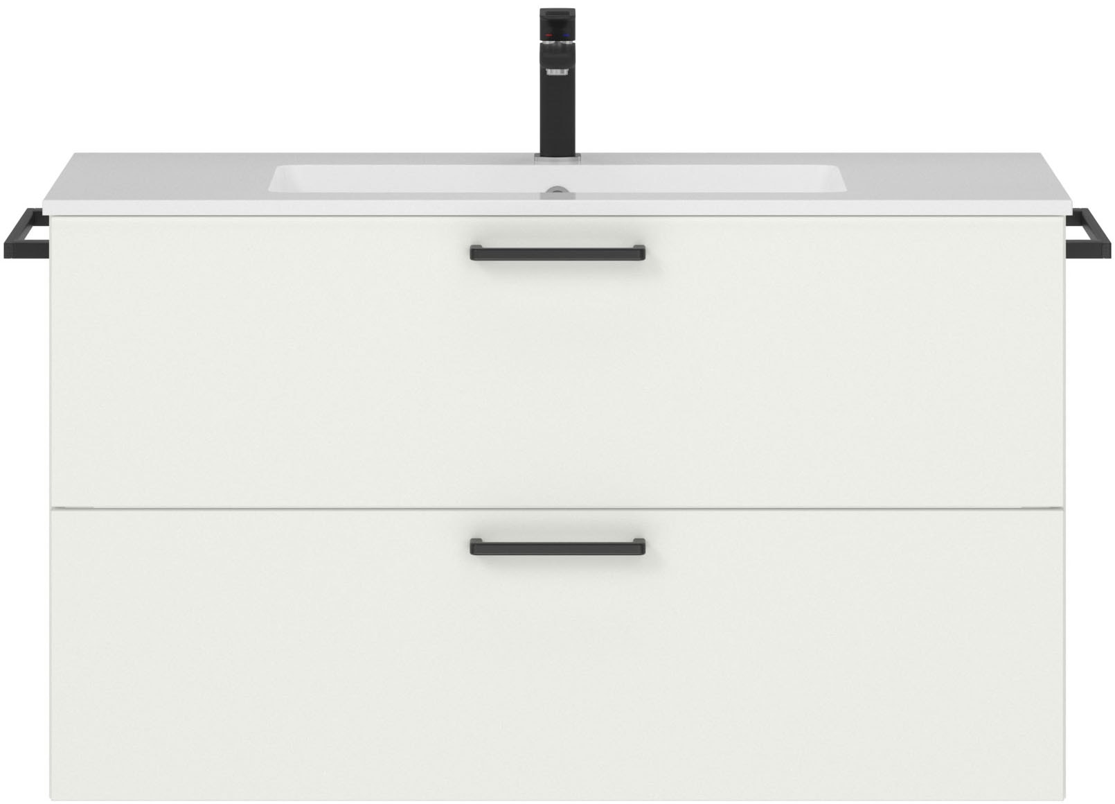 nobilia Waschtisch-Set "Tolvina" vormontiert, mit Soft-Close, 1 Stk. tlg. günstig online kaufen