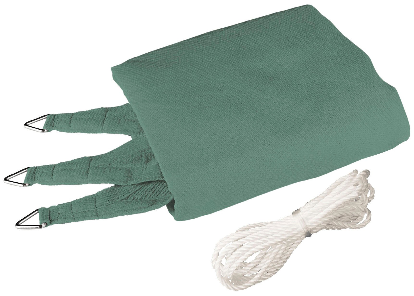 Windhager Sonnensegel »Capri Dreieck«, 4x4x4m, olive