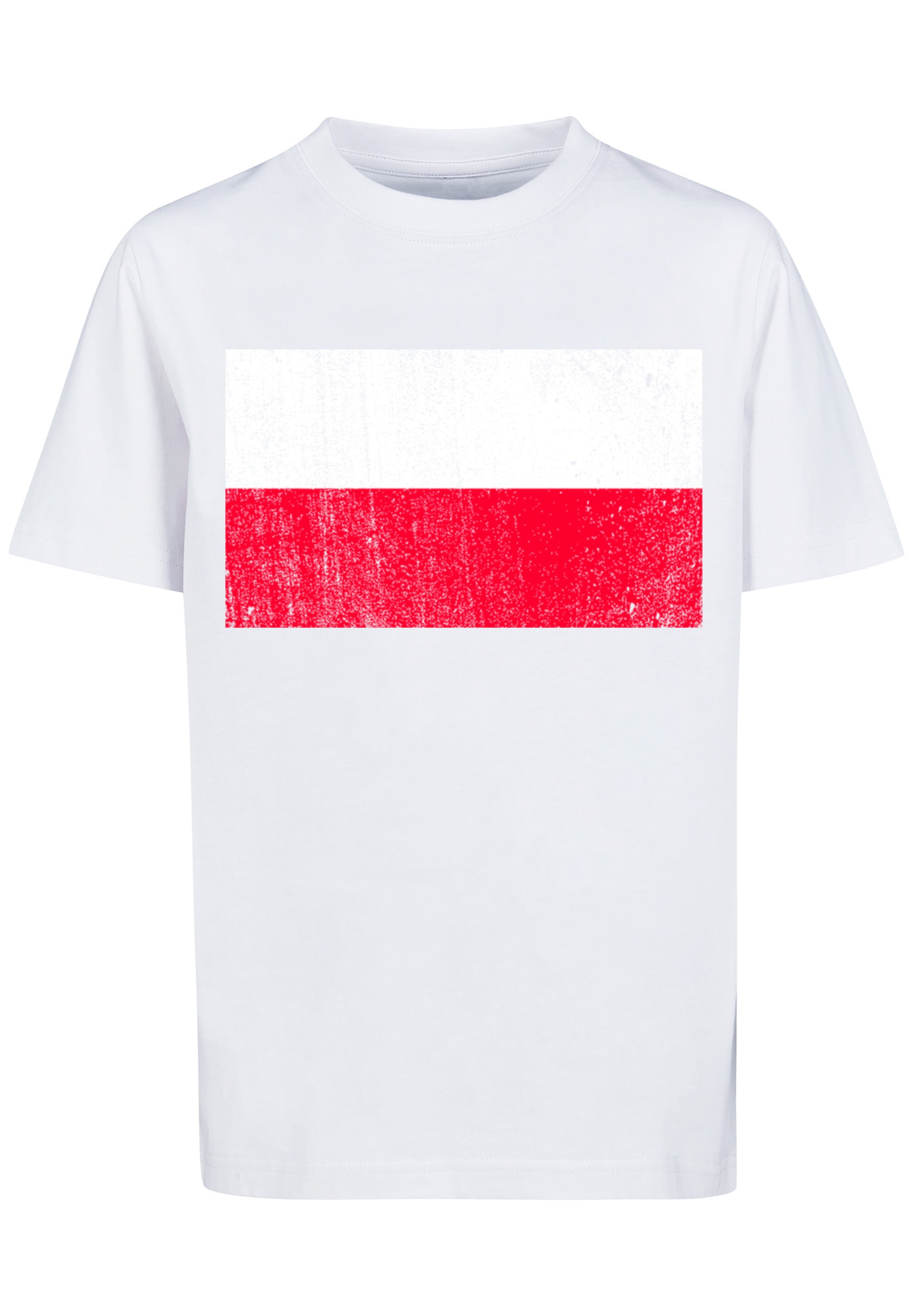 »Poland Polen T-Shirt distressed«, bestellen F4NT4STIC BAUR Print | Flagge
