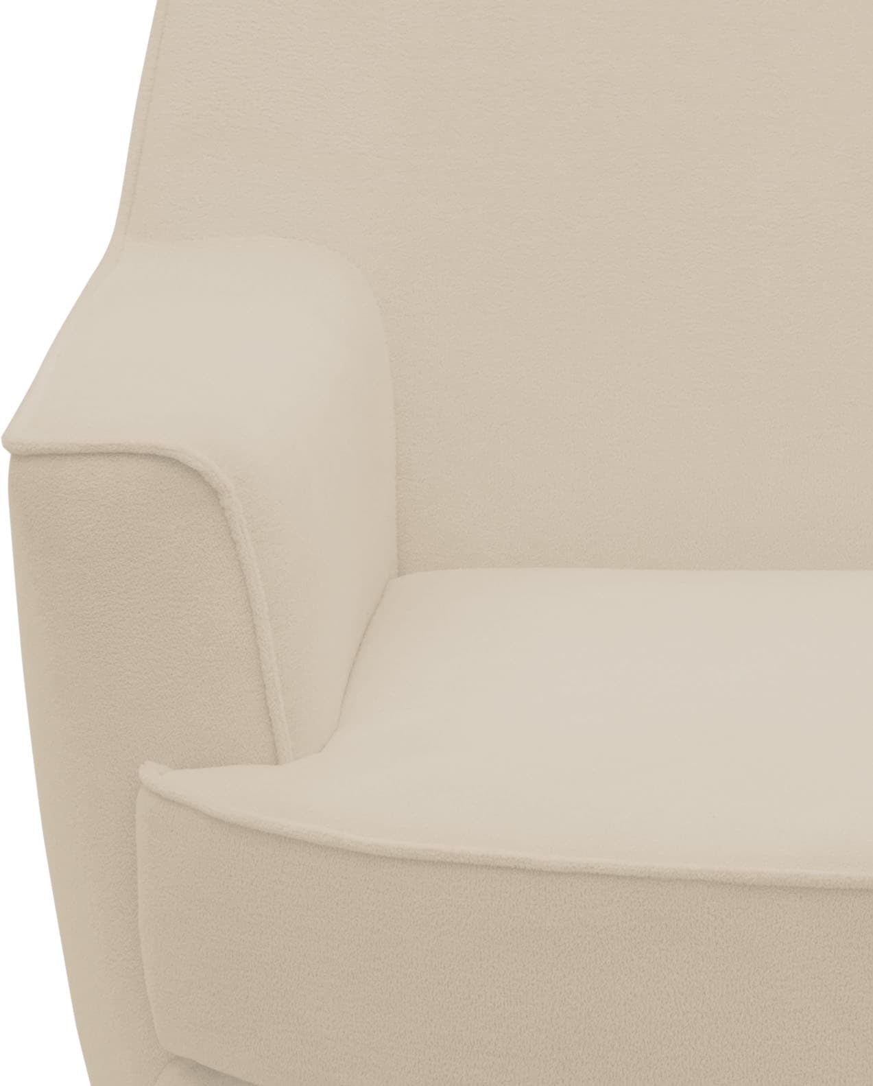 INOSIGN Drehsessel »HETTY, Drehsessel mit Wippfunktion und Hocker; Lesesessel, Armsessel«, (Set, 2 St.), mit Dreh/Wippfunktion, mit Federkern, in Cord und Microfaser