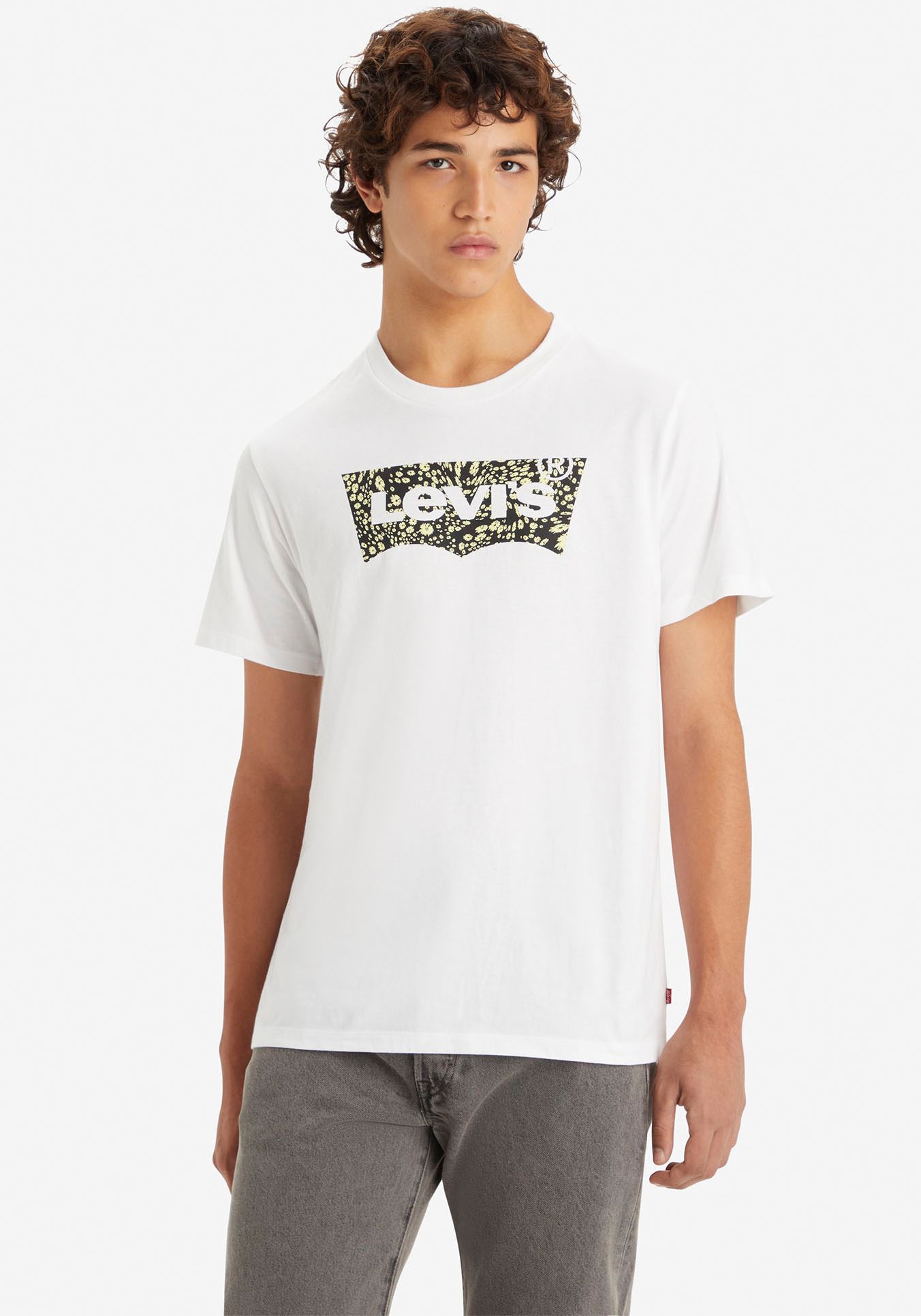 Levis T-Shirt "CREWNECK TEE", mit Logo-Front-Print günstig online kaufen