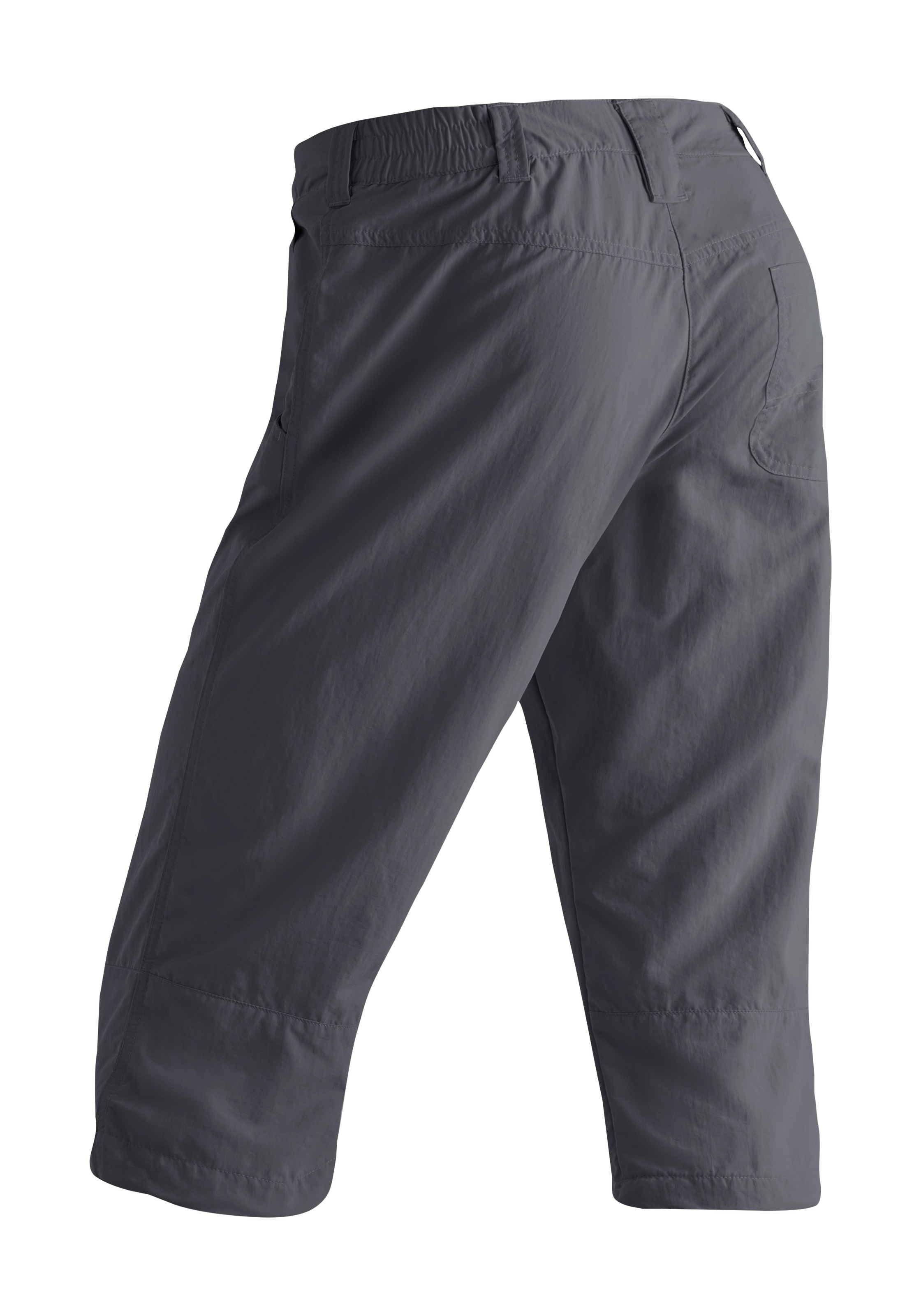 Caprihose MAIER SPORTS "Neckar", Damen, Gr. 36, Normalgrößen, schwarz, 100% Polyamid, Hosen Caprihose, kurze Hose Damen, luftige Wanderhose, leichte Outdoorhose, Reg Fit 2