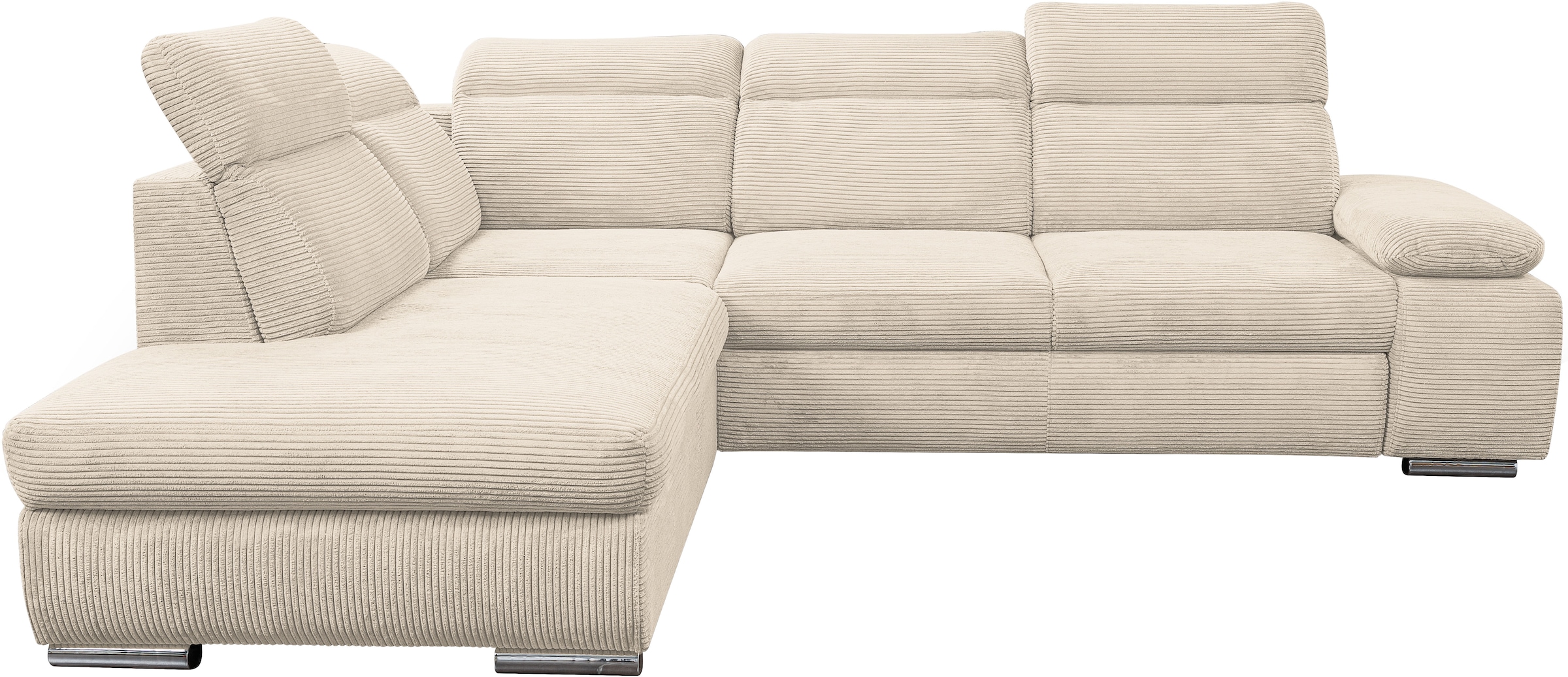 WERK2 Ecksofa "Memo Alicante" Schlafsofa mit Bettkasten & verstellbaren Kop günstig online kaufen