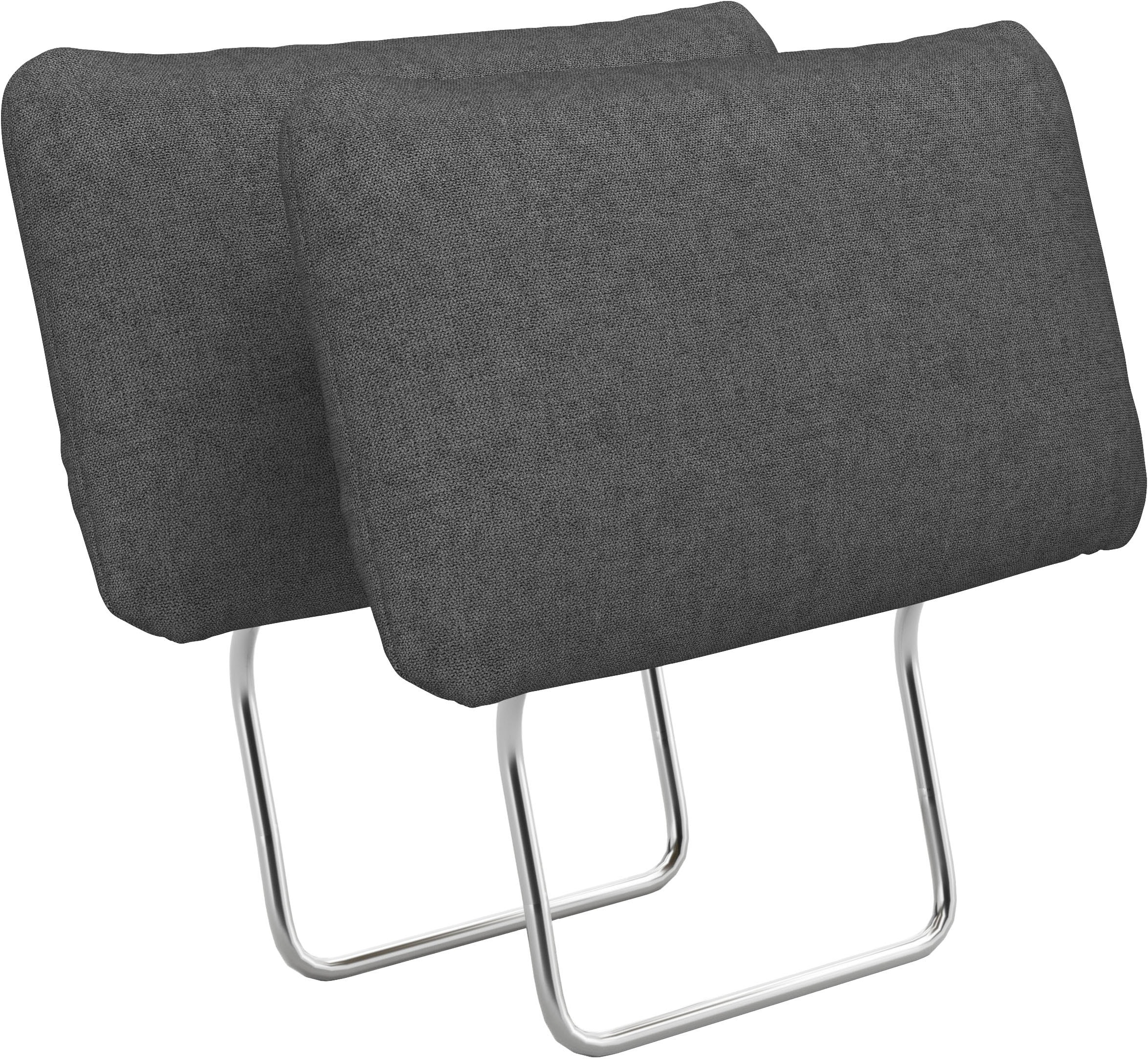 sit&more Sofa-Kopfstütze "Chelsea, B: 50 cm" 2 Stück, verschiedene Stofffarben