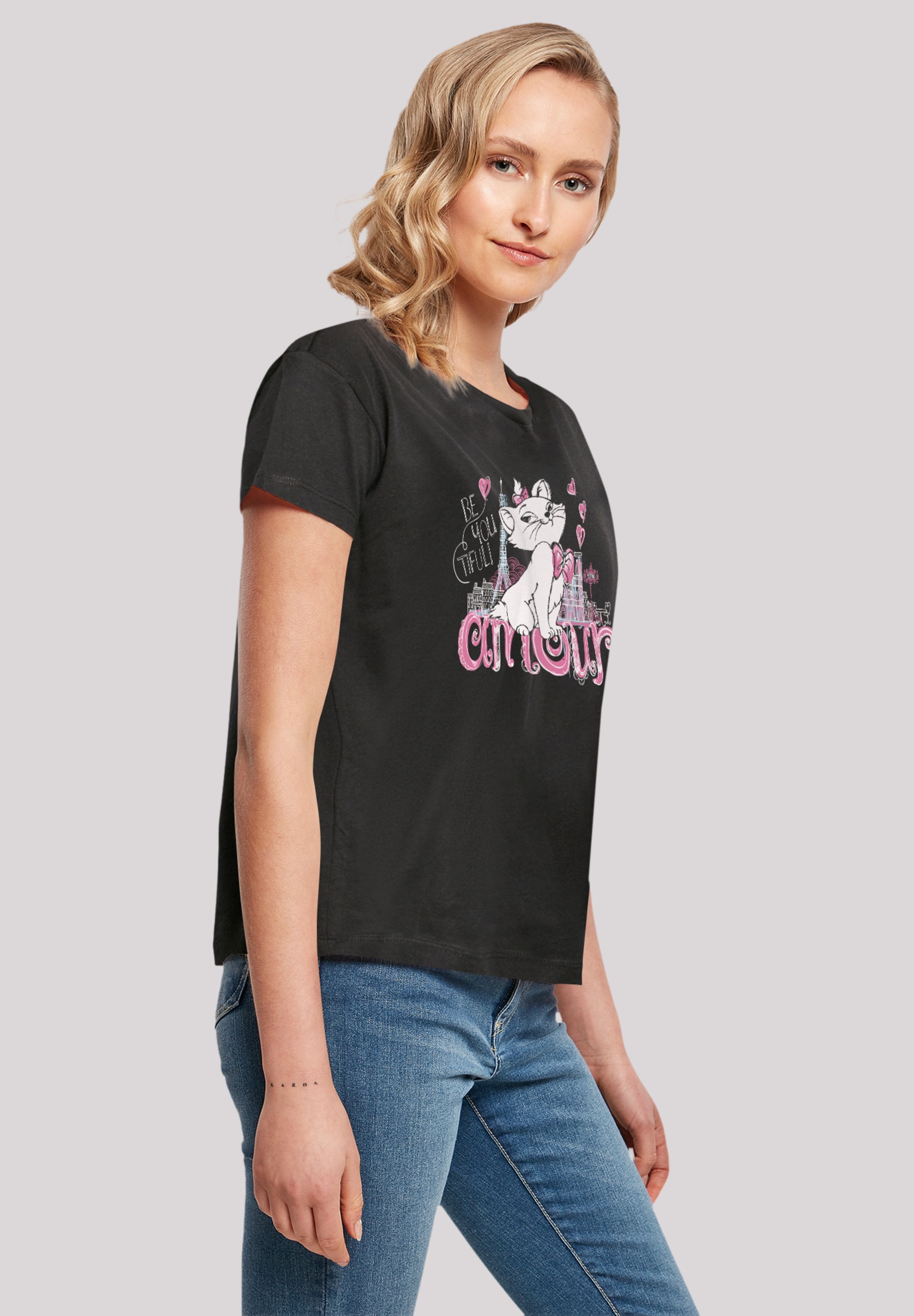 Qualität für Premium Aristocats »Disney Amour«, BAUR bestellen | T-Shirt F4NT4STIC