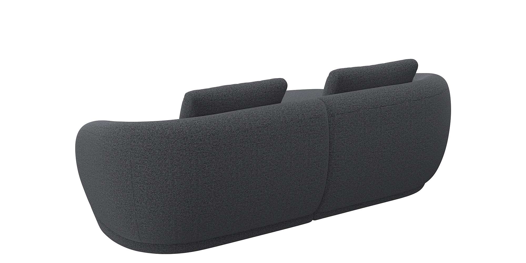 Thumbnail - FLEXLUX Wohnlandschaft "Torino, rund, L-Form, Sofa-Ecke mit Recamiere, Longchair-Sofa", OTTOs Choice, organisches Sofa-D...