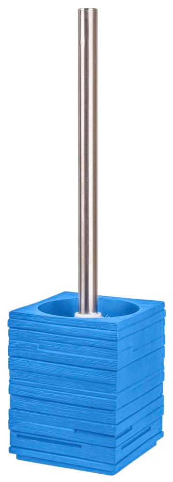 Sanilo Badaccessoire-Set »Calero Blue«, (Kombi-Set, 2 tlg.), bestehend aus Seifenspender und WC-Bürste, geriffelt