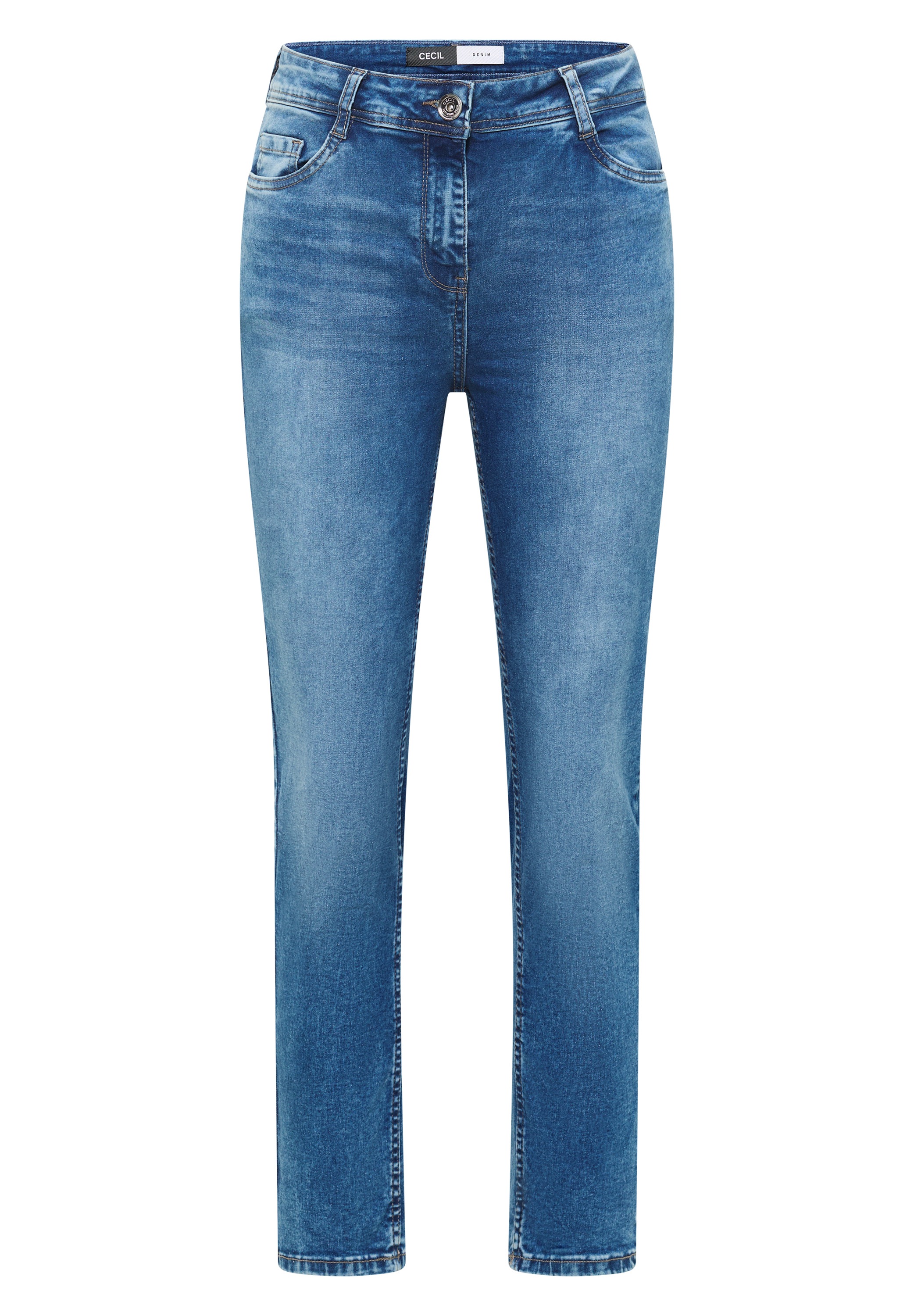 Cecil Slim-fit-Jeans High Waist