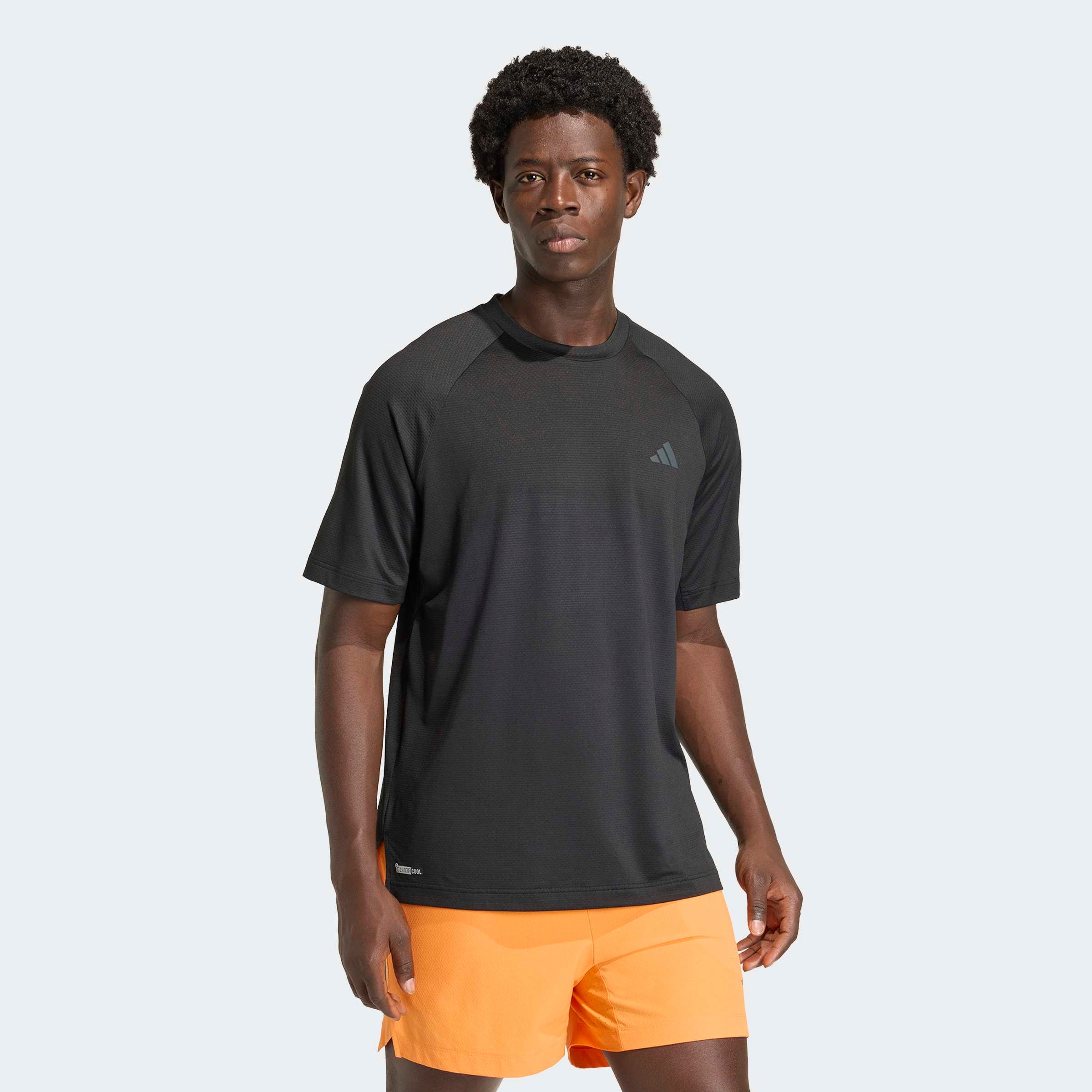 adidas Performance T-Shirt "TECHESS TEE" sportlicher Stil, mit Rundhalsausschnitt, Kurzarm, normale Länge