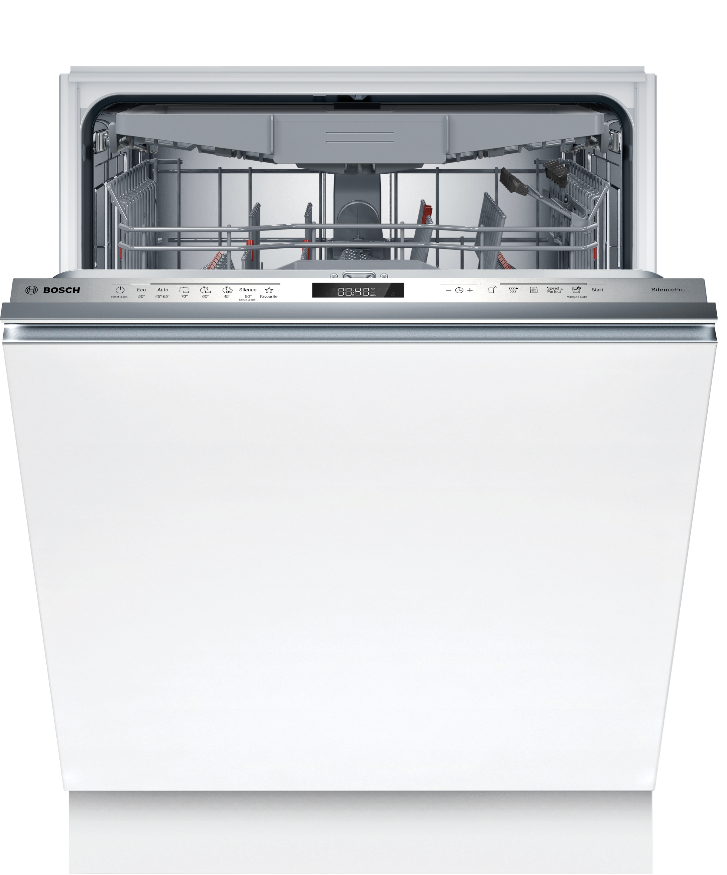 BOSCH vollintegrierbarer Geschirrspüler "SBD6ECX18E", B:59,8cm H:86,5cm T:55cm, weiß, Geschirrspüler, Optimiertes Trocknen durch automatische