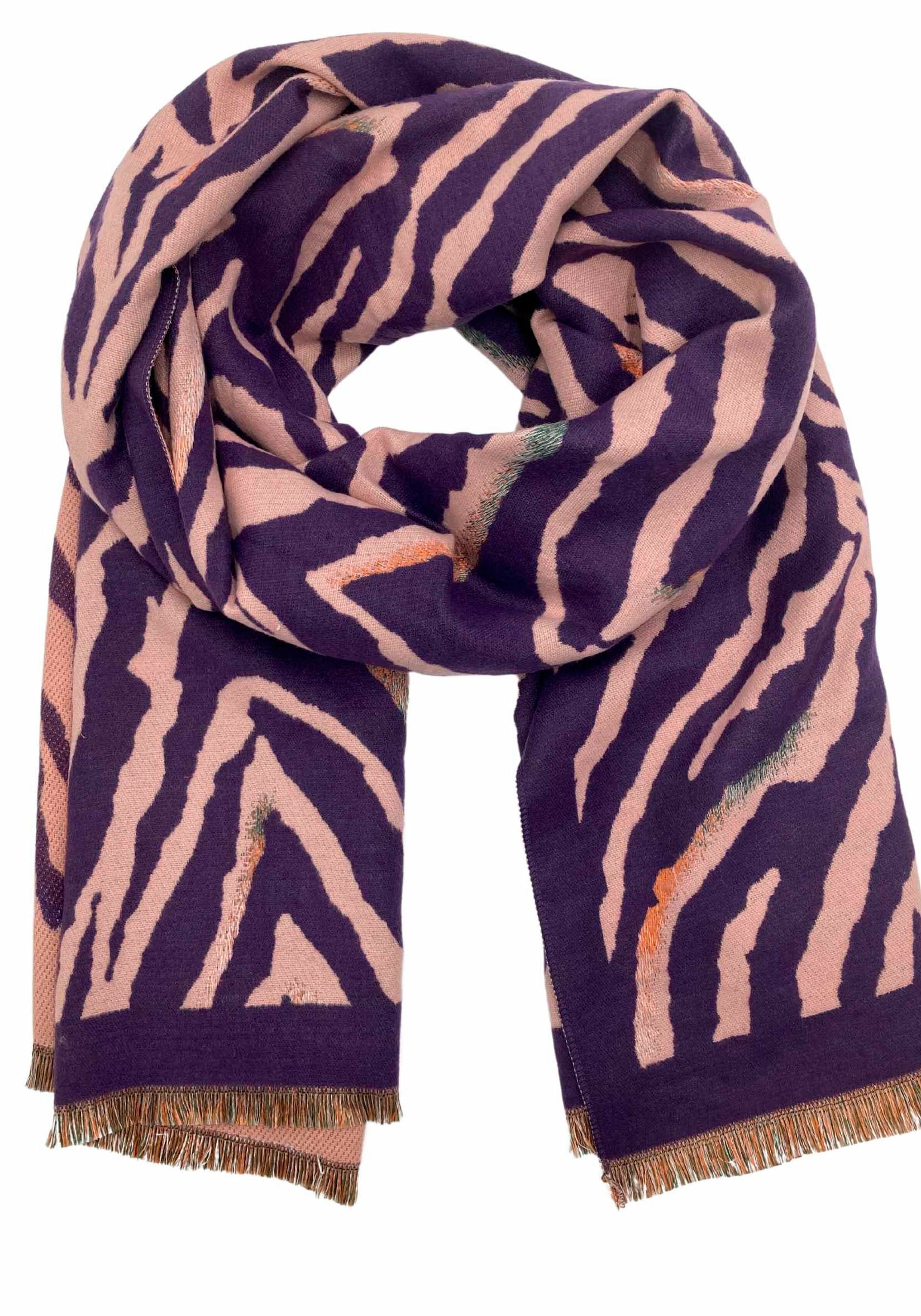 kaufen online Schal BAUR Modeschal, leslii mit Muster Weicher Zebra |