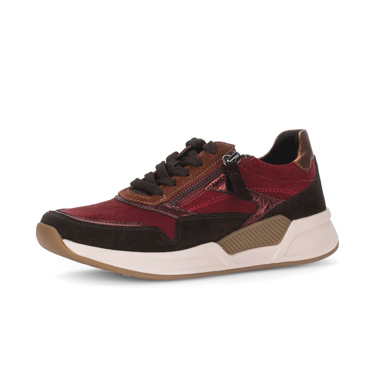 Gabor Sneaker »Sneaker low Materialmix Leder«