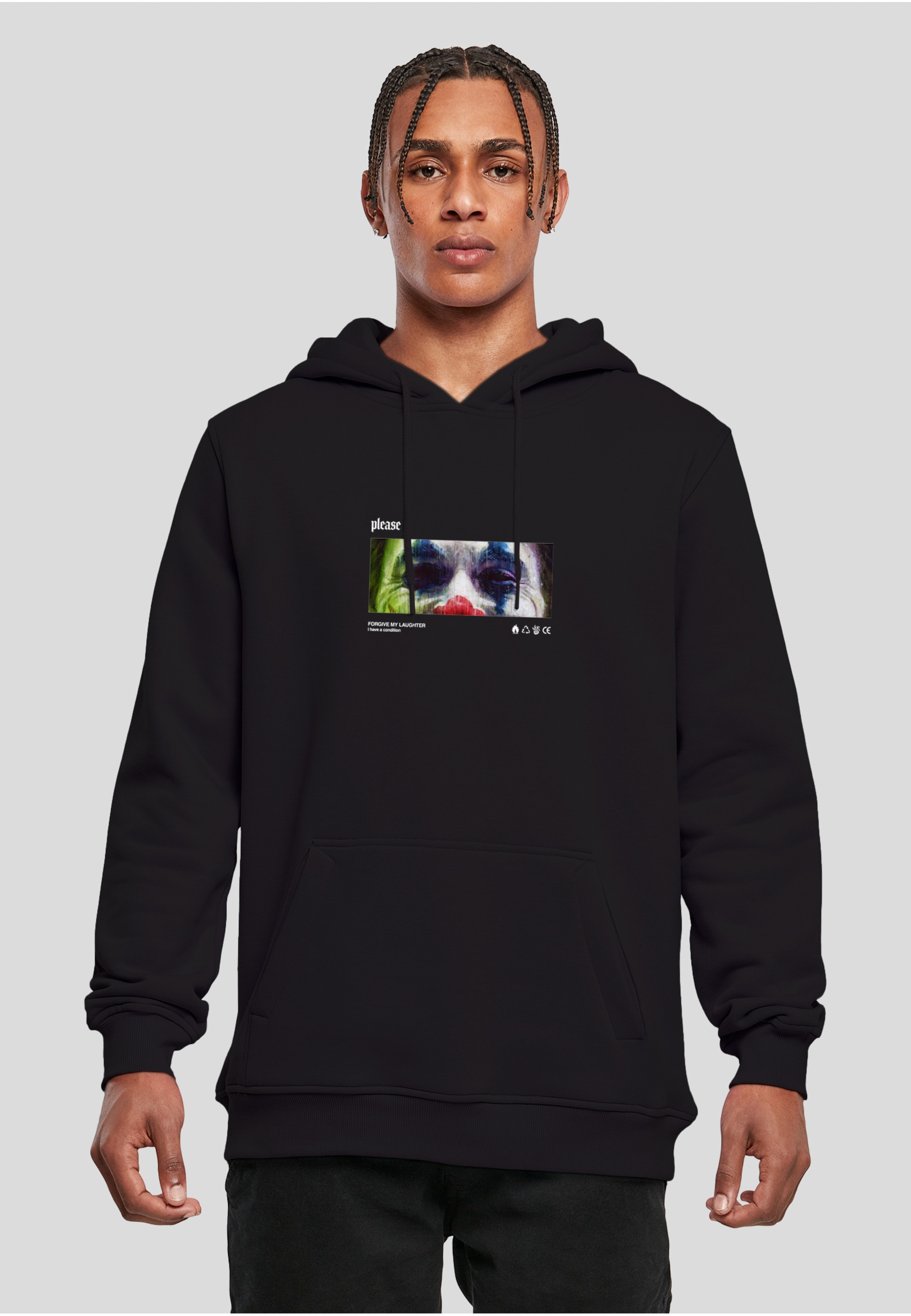 MisterTee Kapuzenpullover »MisterTee Herren Please Hoody« 1 Stk.