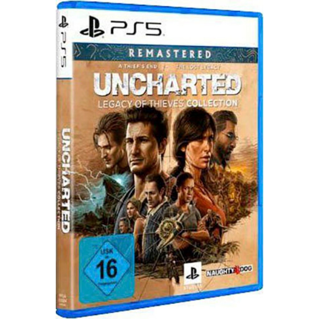 PlayStation 5 PlayStation-Controller »Dualsense red + Uncharted«