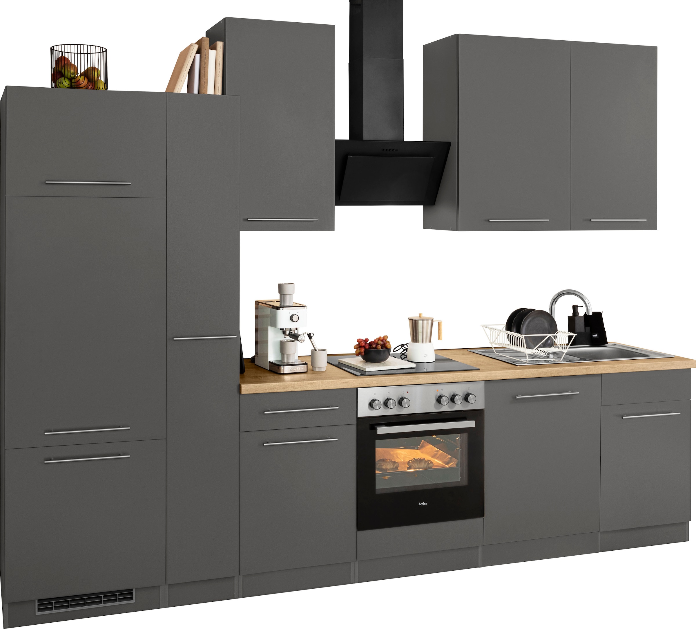 wiho Küchen "Unna" ohne E-Geräte, Breite 310 cm
