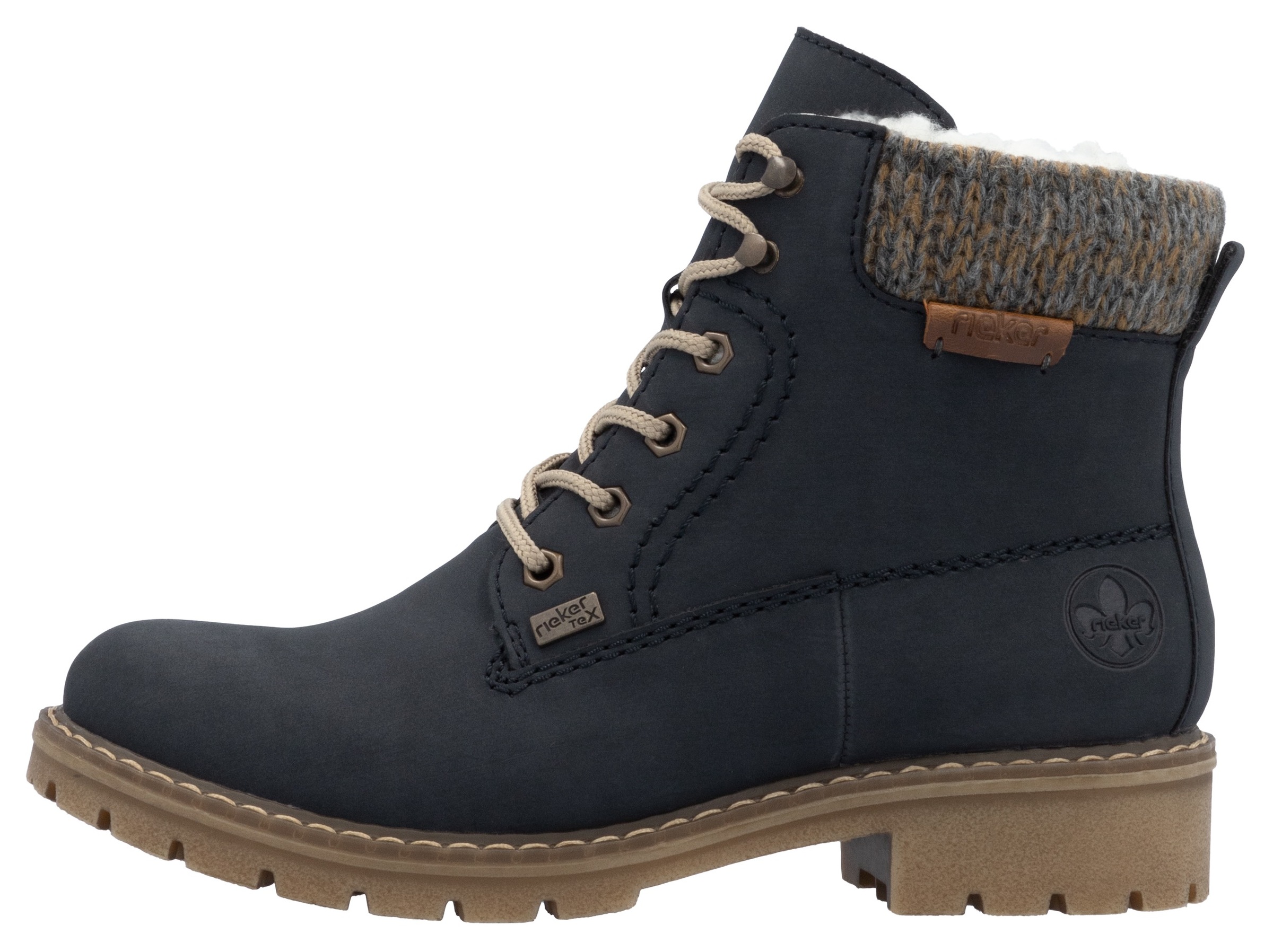 Rieker Winterstiefelette, Schnürboots, Stiefelette mit wasserabweisender riekerTEX-Membran