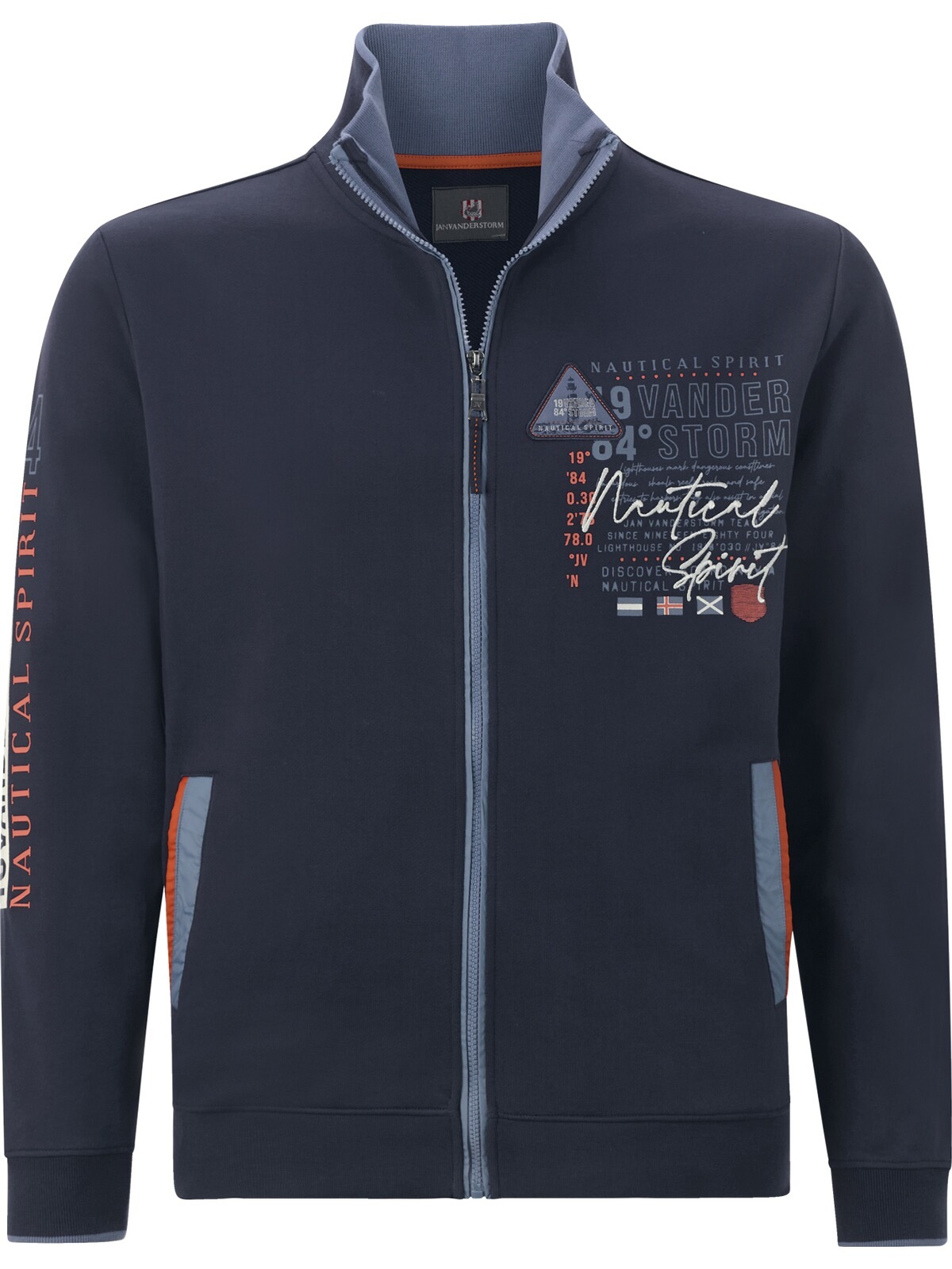 Jan Vanderstorm Sweatjacke "Sweatjacke LINDSEN" günstig online kaufen