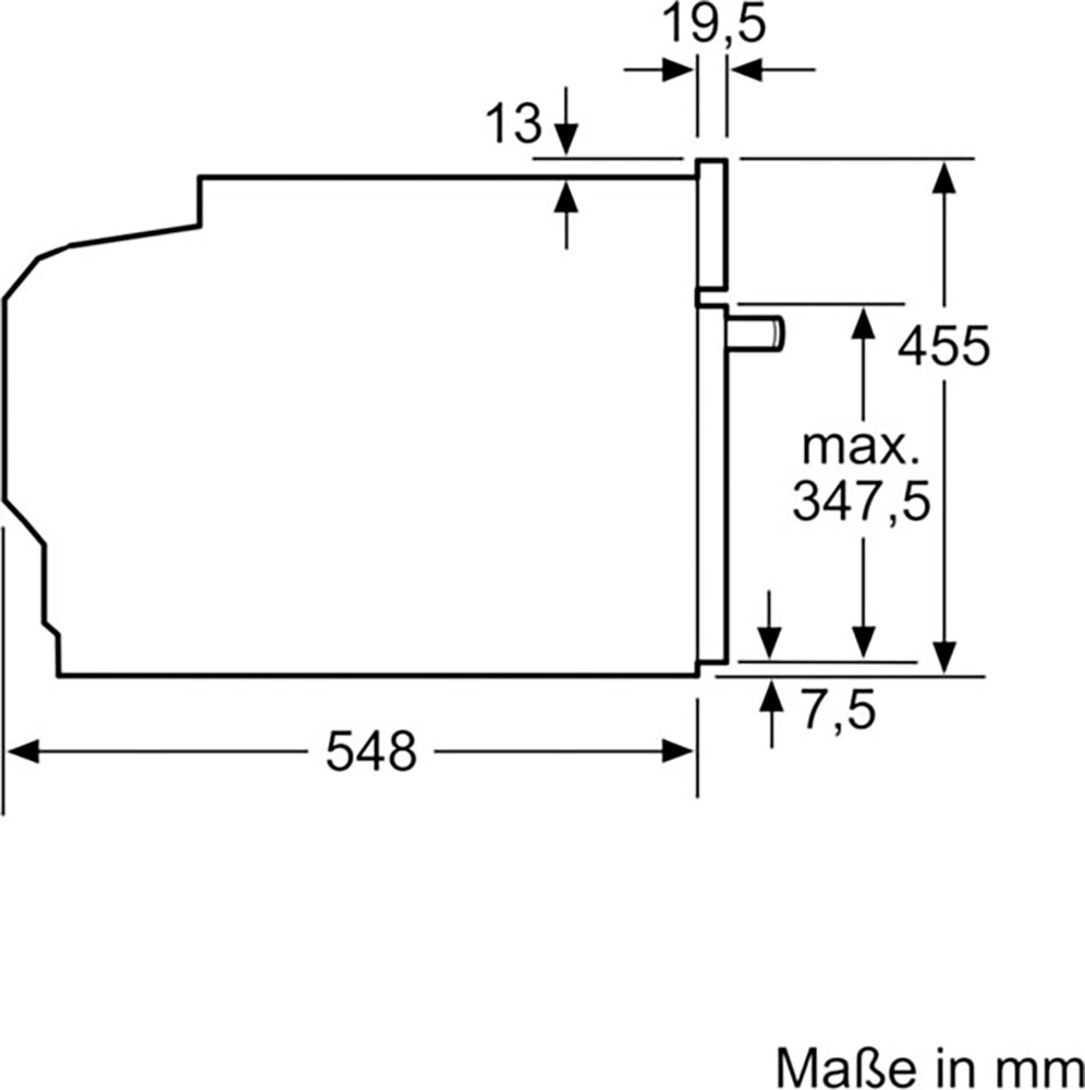 SIEMENS Einbaubackofen »CB734G1B1«, iQ700, CB734G1B1, mit Backauszug