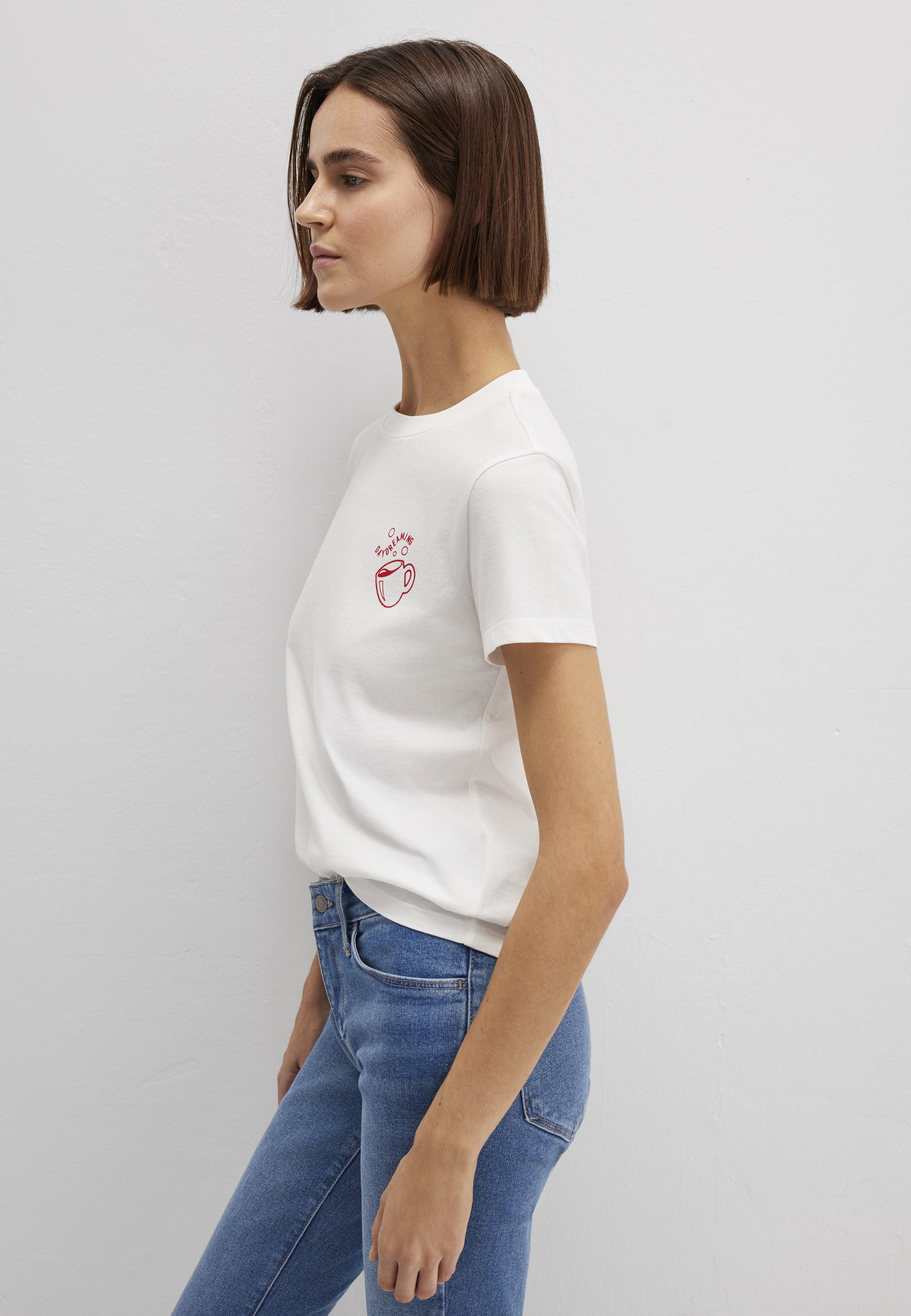 Mavi T-Shirt "WOMEN PRINTED TSHIRT" T-Shirt Oversize günstig online kaufen