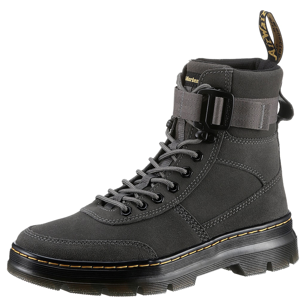 DR. MARTENS Schnürstiefel »Combs Tech Suede«, mit Luftkammerlaufsohle