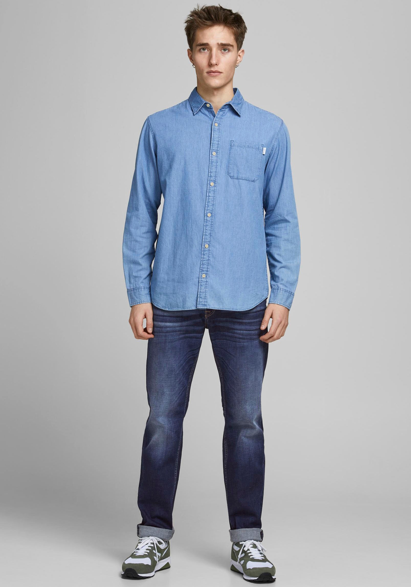 Jack & Jones Regular-fit-Jeans »JJICLARK JJORIGINAL JJ 678 NOOS«