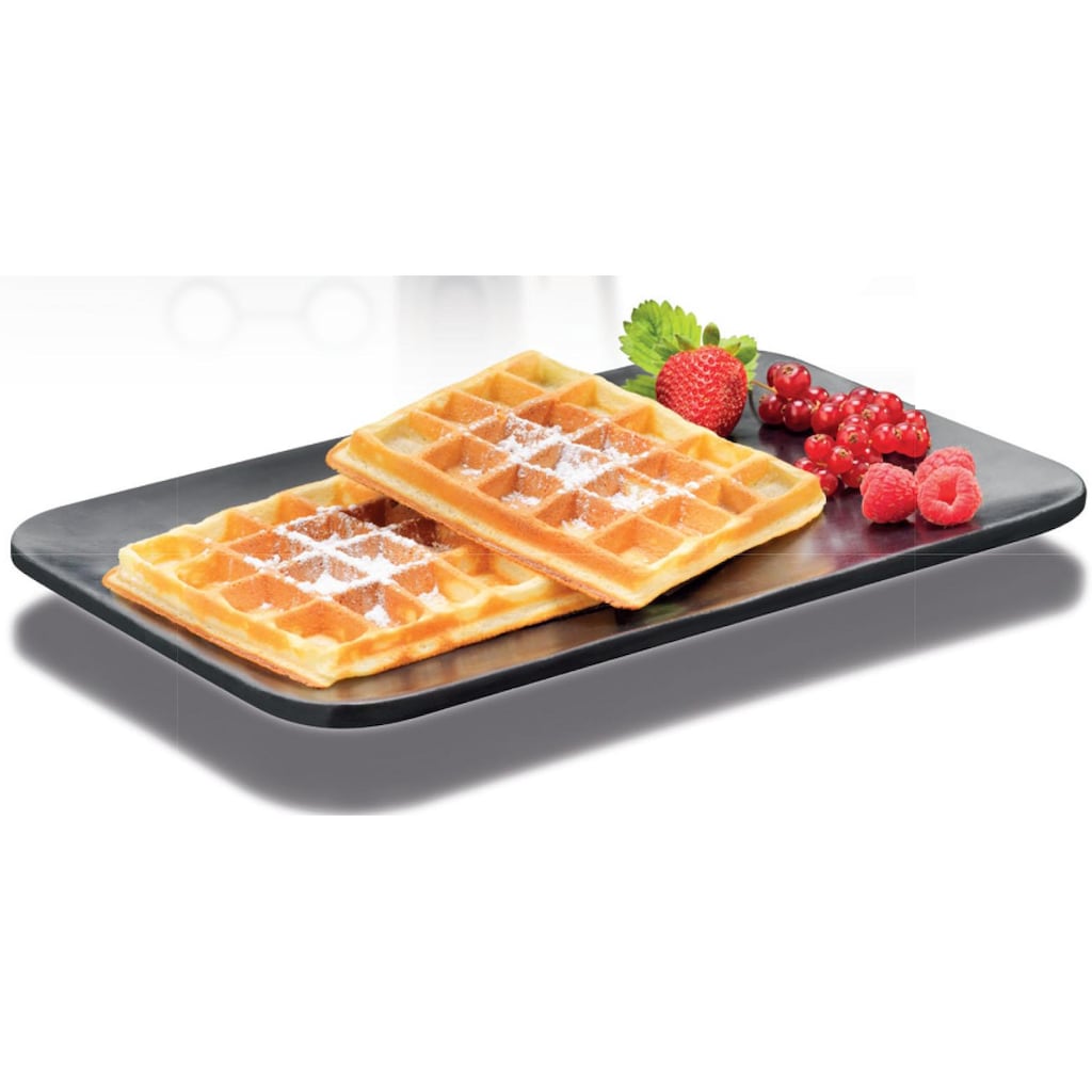 Krups Waffeleisen »FDD95D Professional«, 1200 W, Doppelwaffeleisen, belgische Waffeln, Dreh-Funktion, 7 Bräunungsstufen