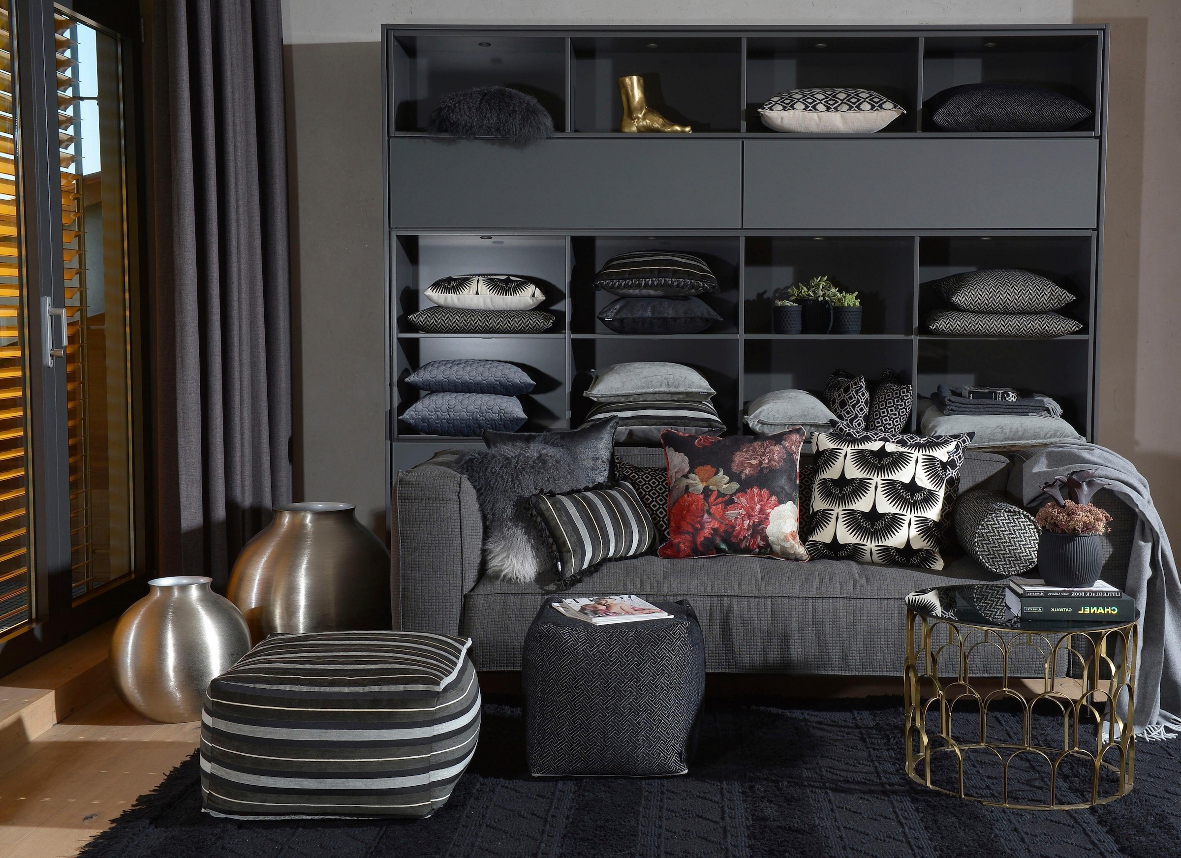 H.O.C.K. Dekokissen »Zircono« mit Ethnomuster, Kissenhülle mit Füllung, 1 Stück