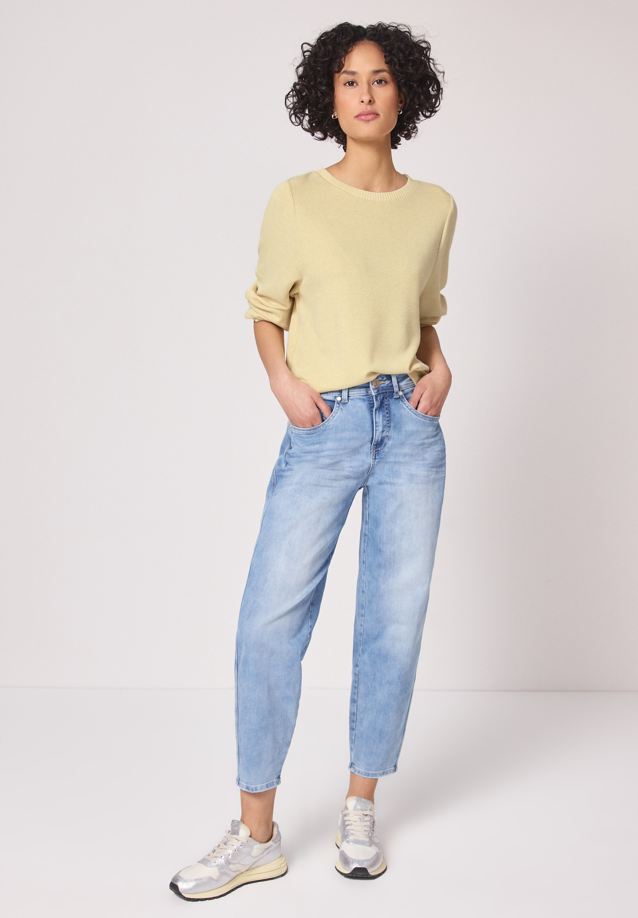 STREET ONE 3/4-Arm-Shirt mit 3/4 Ärmeln