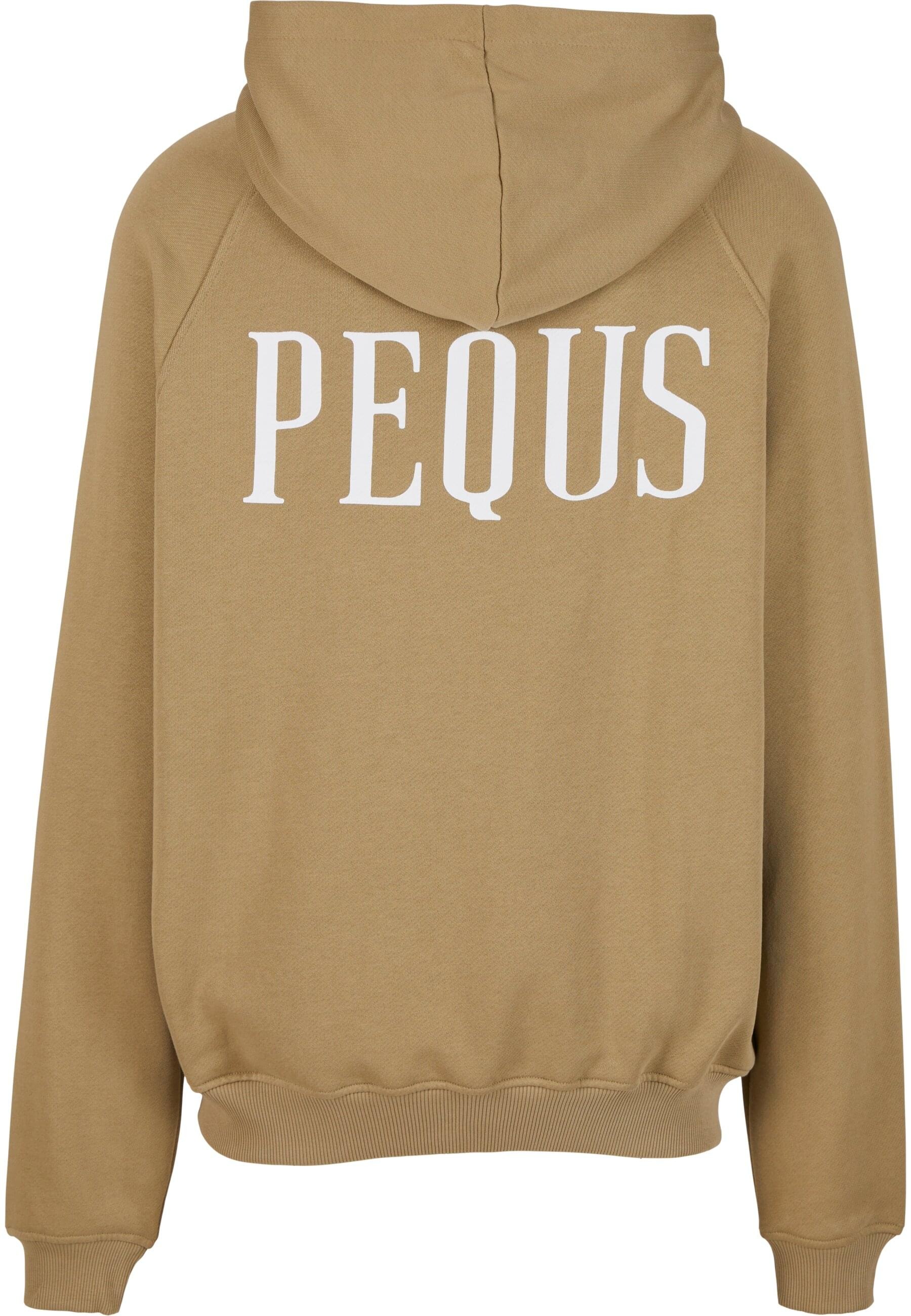 PEQUS Sweatjacke "PEQUS PEQUS Back Logo Zip-Hoodie" günstig online kaufen