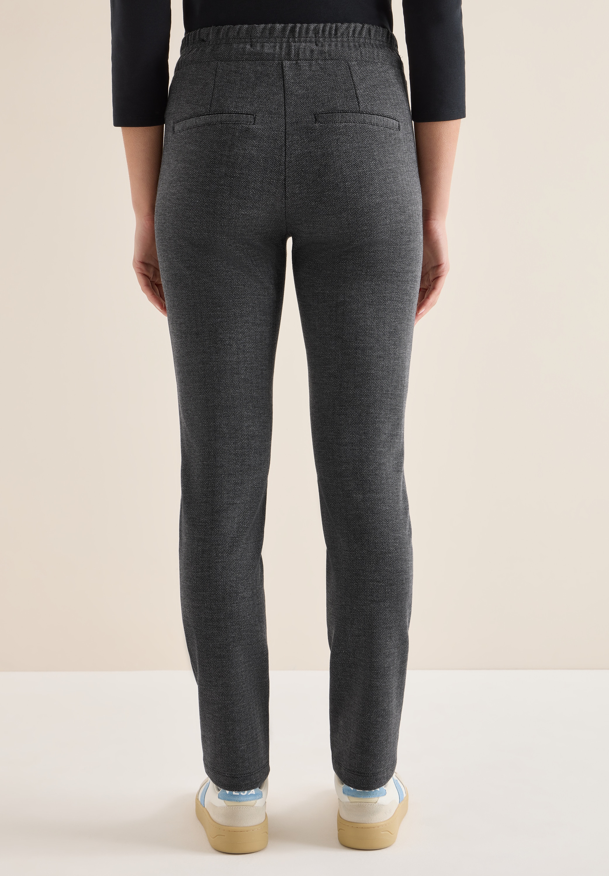 Cecil Jogger Pants  mit Elastikbund und Tunnelzugbändchen