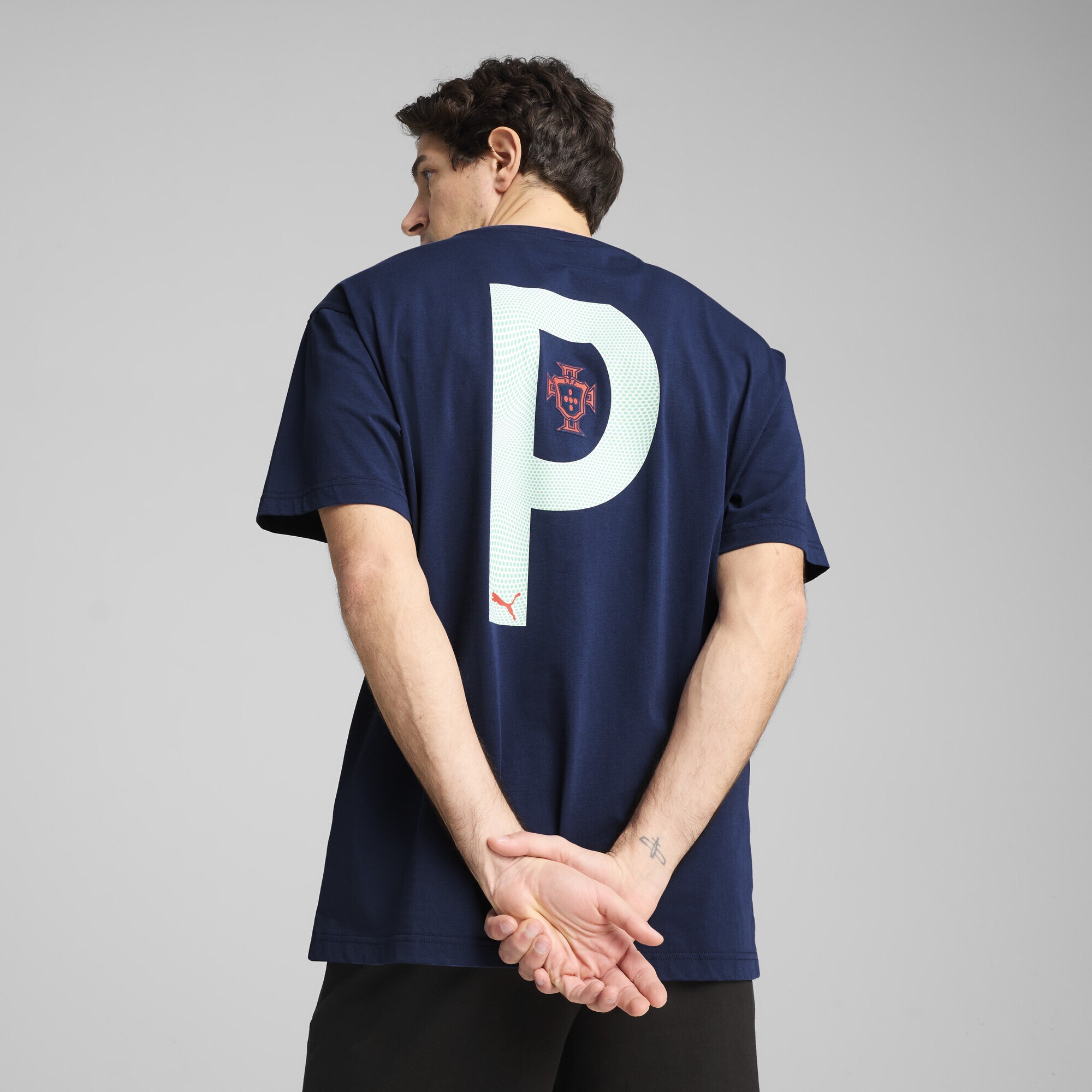 PUMA T-Shirt »Portugal ftblNRGY+ T-Shirt Herren«