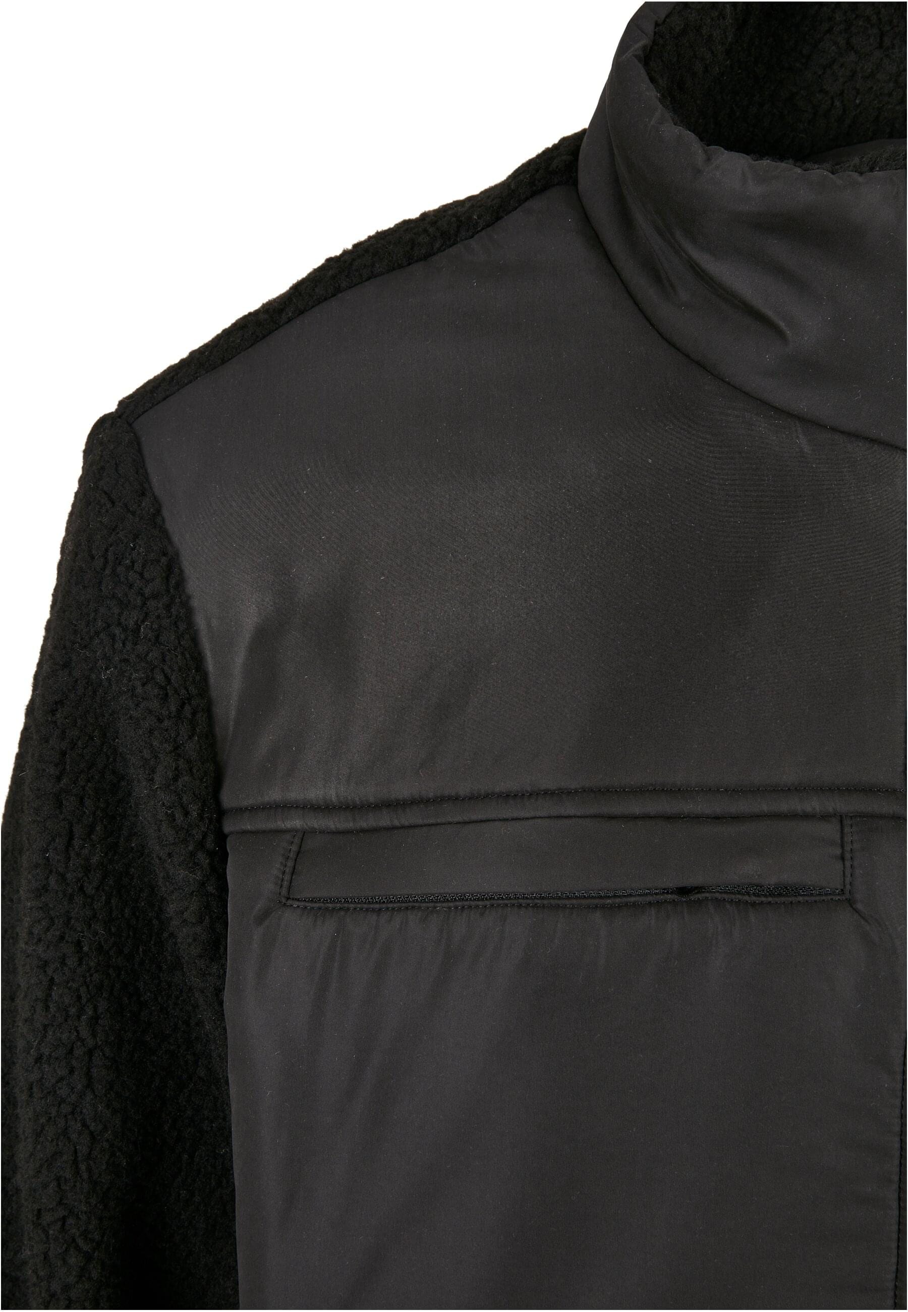 URBAN CLASSICS Winterjacke »Urban Classics Herren Patched Sherpa Jacket«, (1 St.), ohne Kapuze