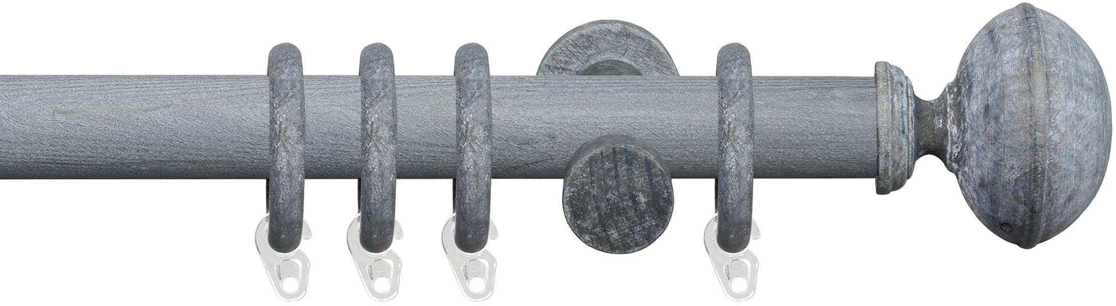 Liedeco Gardinenstange "Terra Klingel" Ø 28 mm 1 läufig-läufig Fixmaß günstig online kaufen