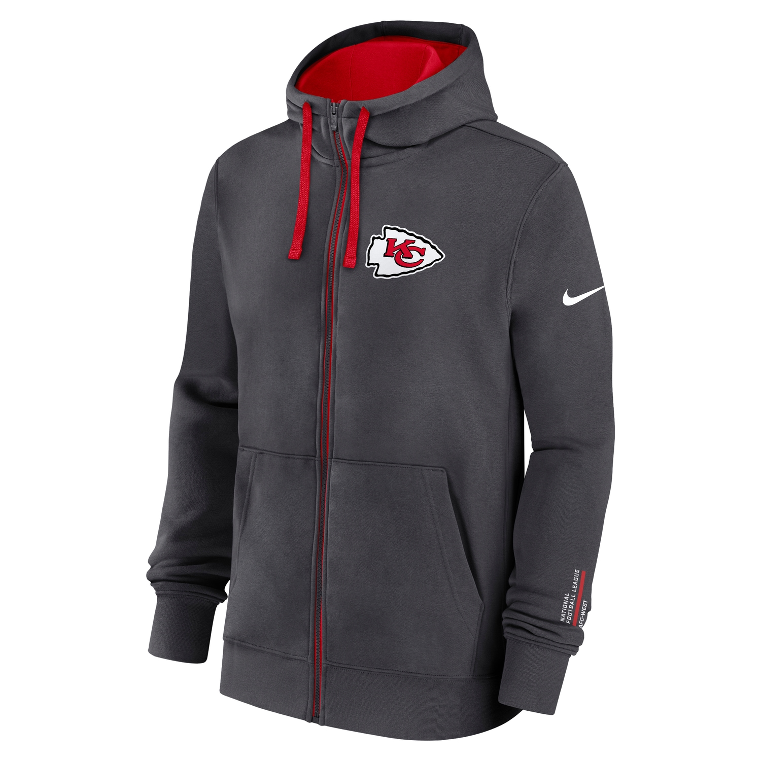 Nike Kapuzenpullover »Nike Hoodie Kansas City Chiefs Nike Club FZ«