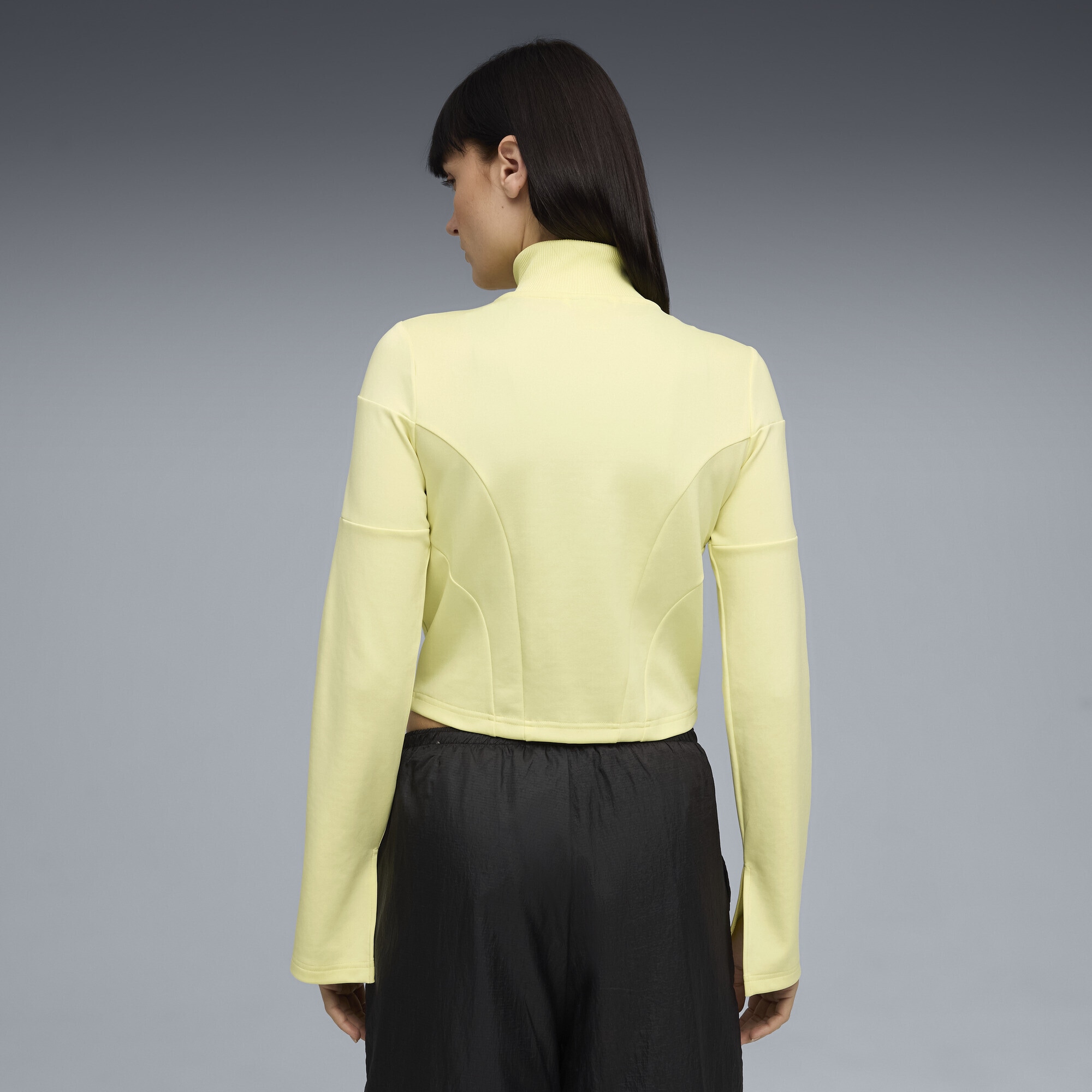 PUMA Trainingsjacke »DARE TO Slim Cropped Trainingsjacke Damen«