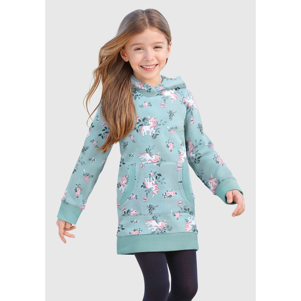 KIDSWORLD Sweatkleid »Einhorn«