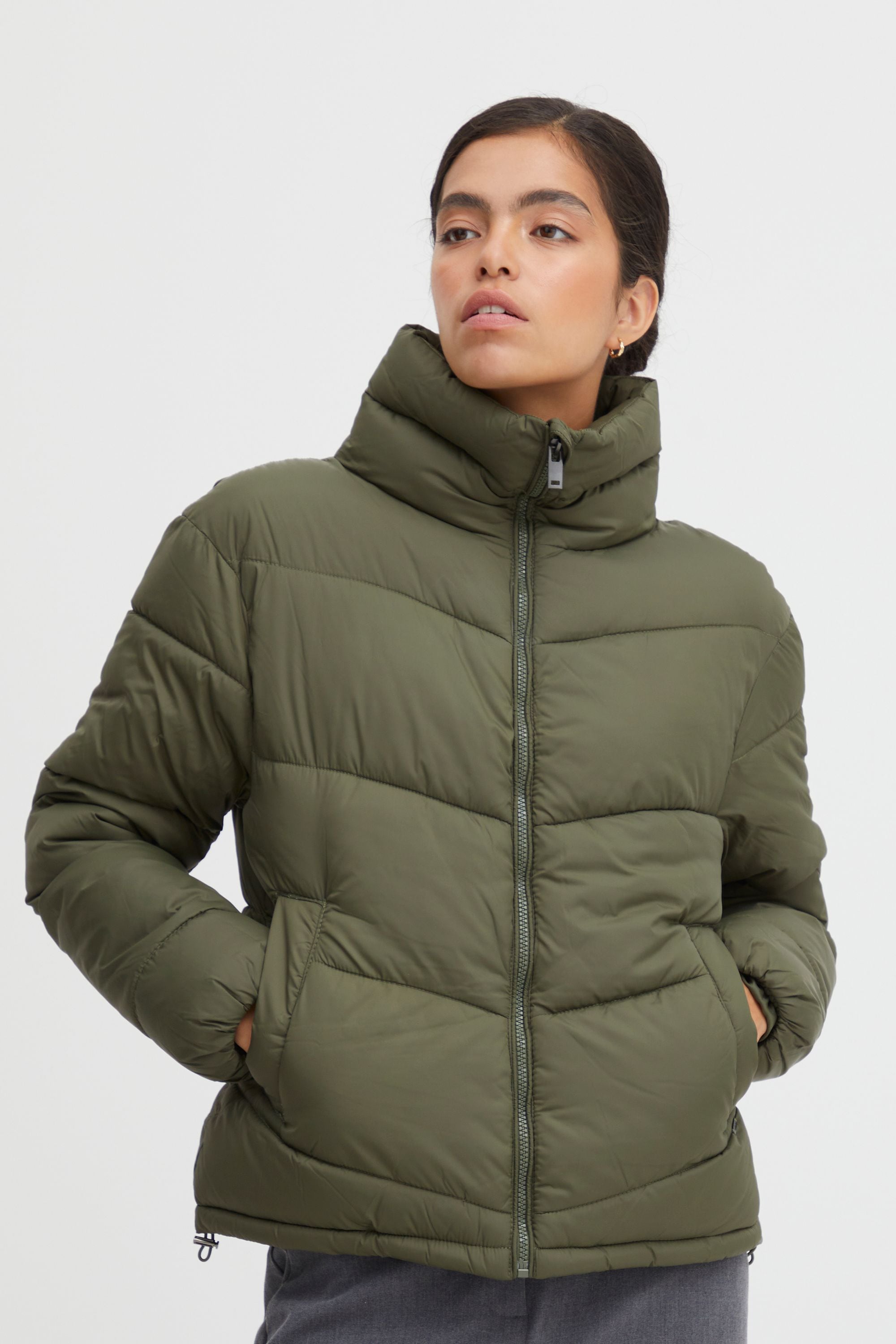 b.young Steppjacke »Steppjacke BYBomina«, ohne Kapuze