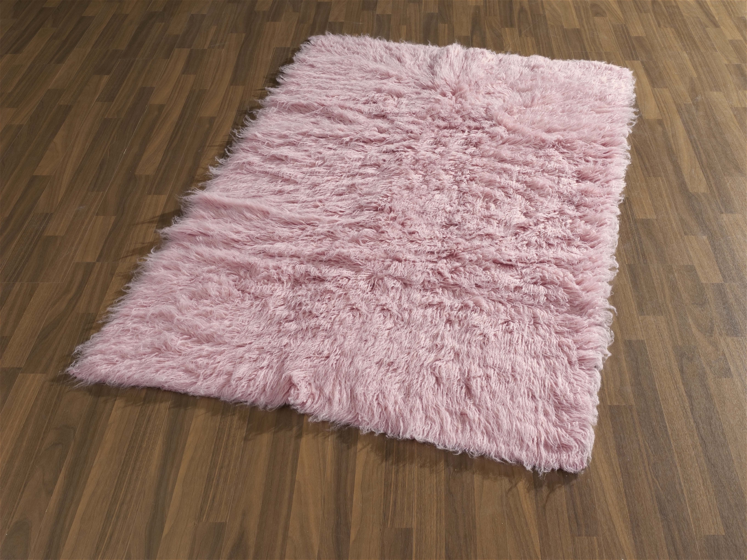 BAUR g«, »Flokati | Böing rechteckig, Uni- Handweb Farben, Carpet Wollteppich 1500 handgewebt reine Teppich, Wolle,