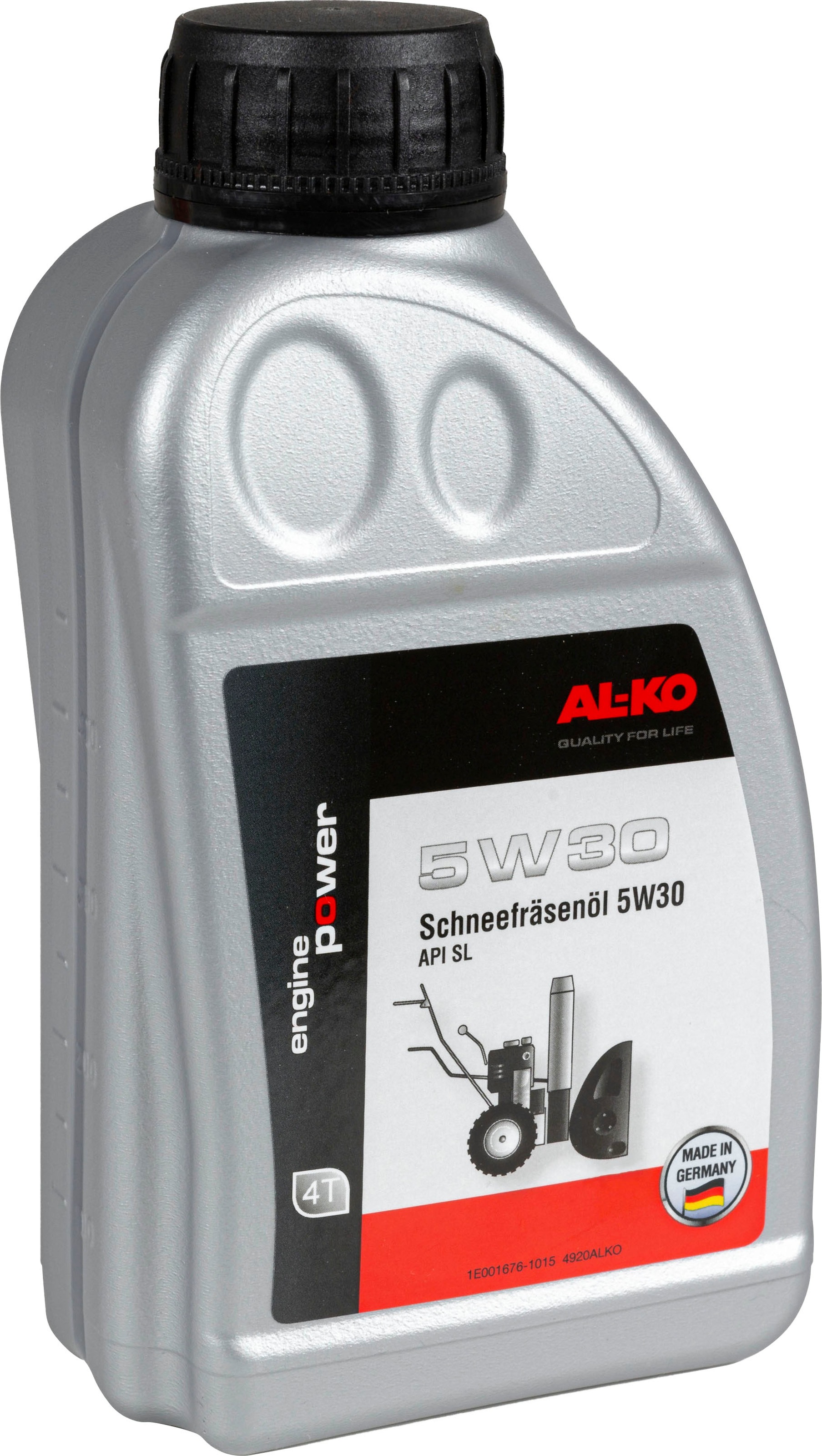 AL-KO Kettenöl "5W30", 4-Takt Schneefräsenöl, 0,6l